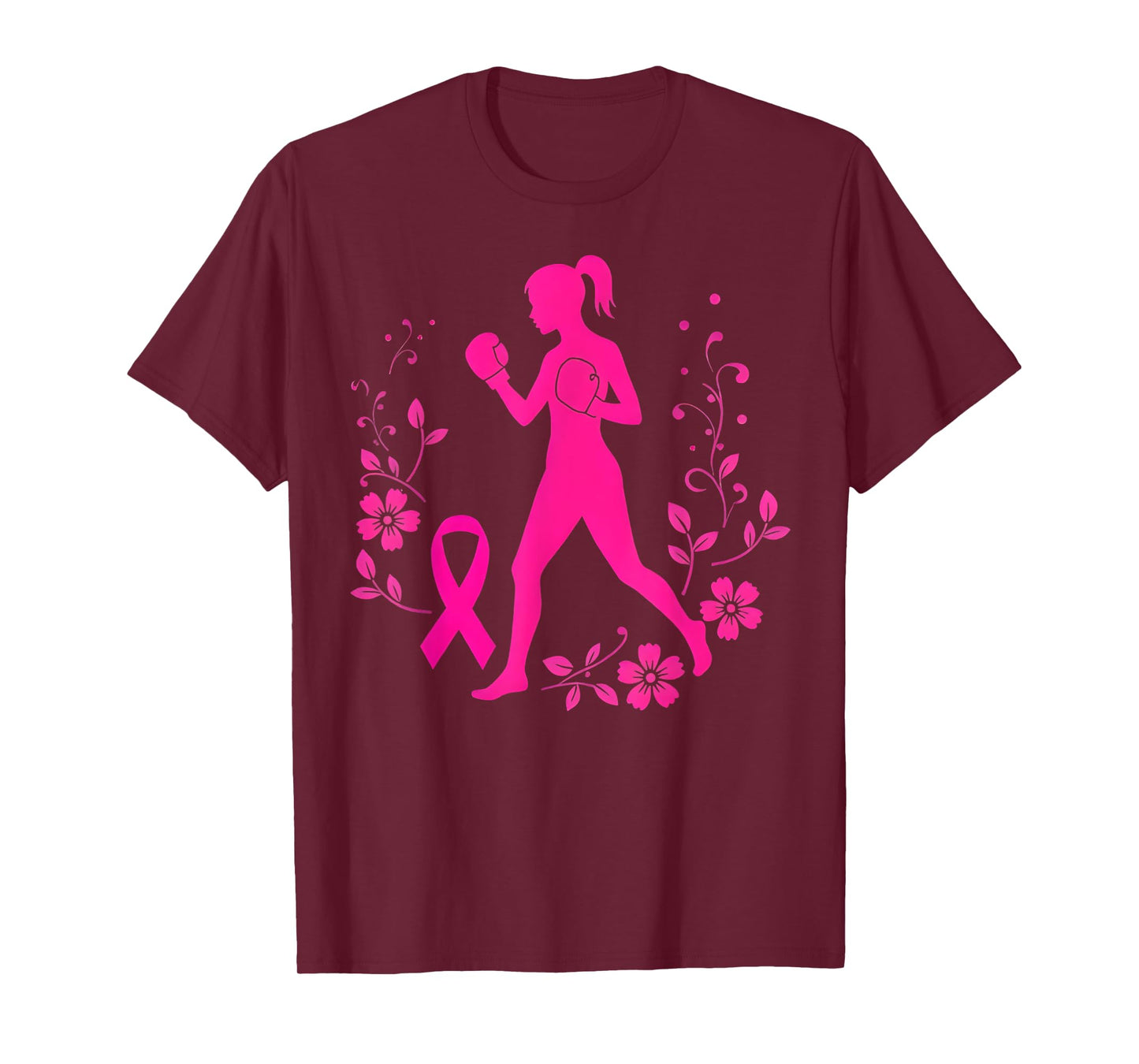 in October We Wear Pink Breast Cancer Awareness Survivor T-Shirt