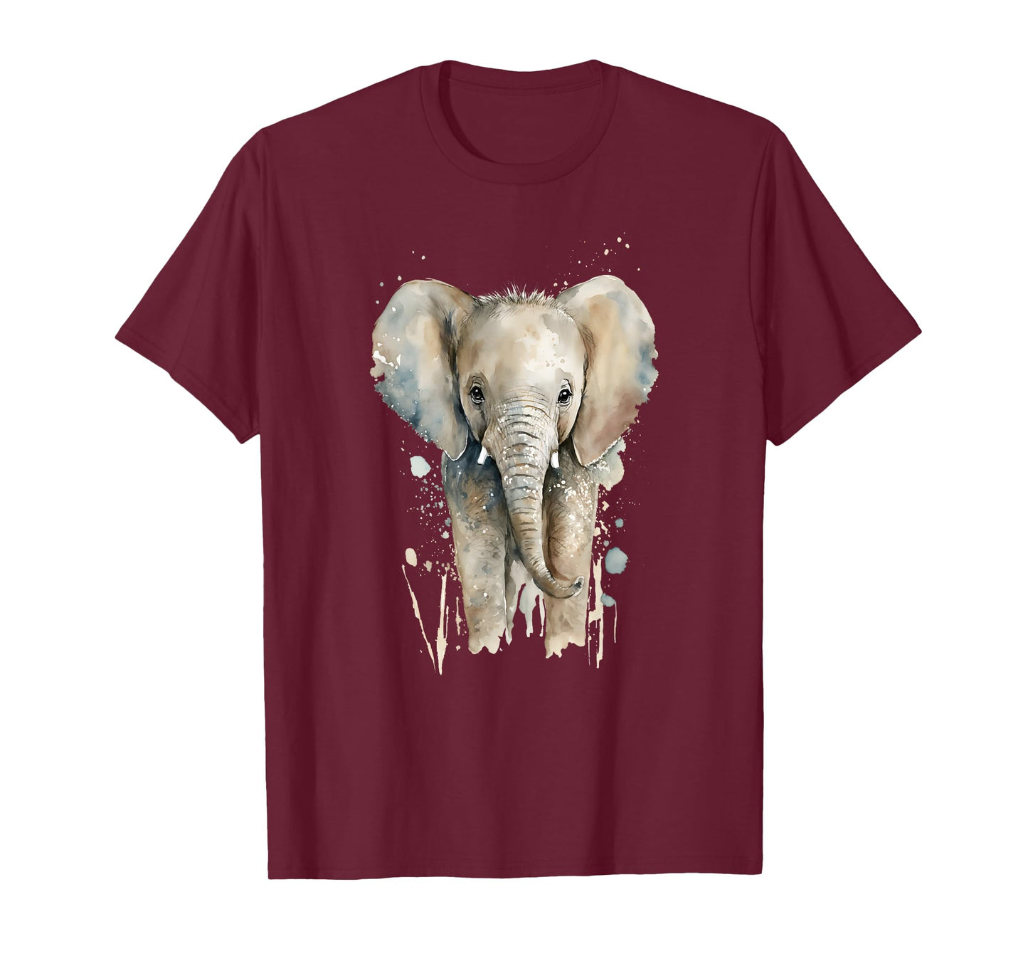 Elephant Watercolor T-Shirt