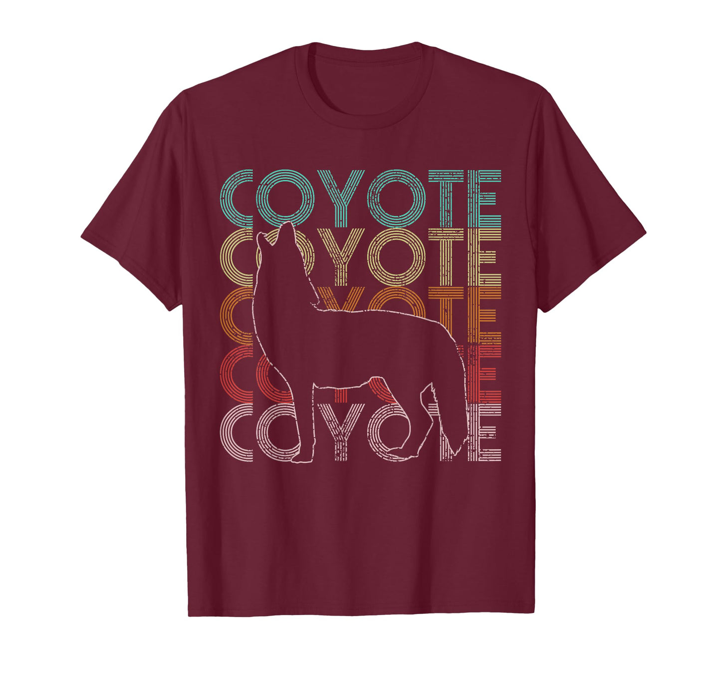 Coyote Retro Vintage T-Shirt