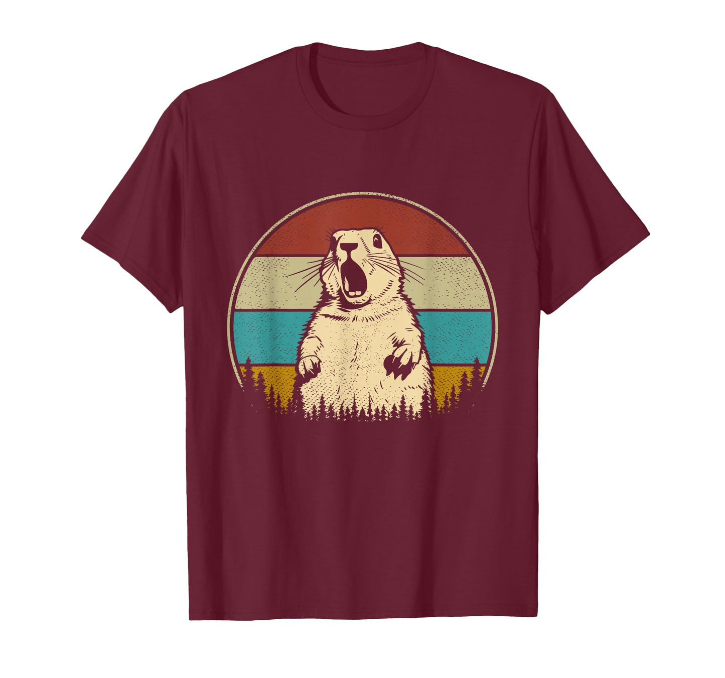 Prairie Dog Vintage Funny Rodent Prairie Dog T-Shirt