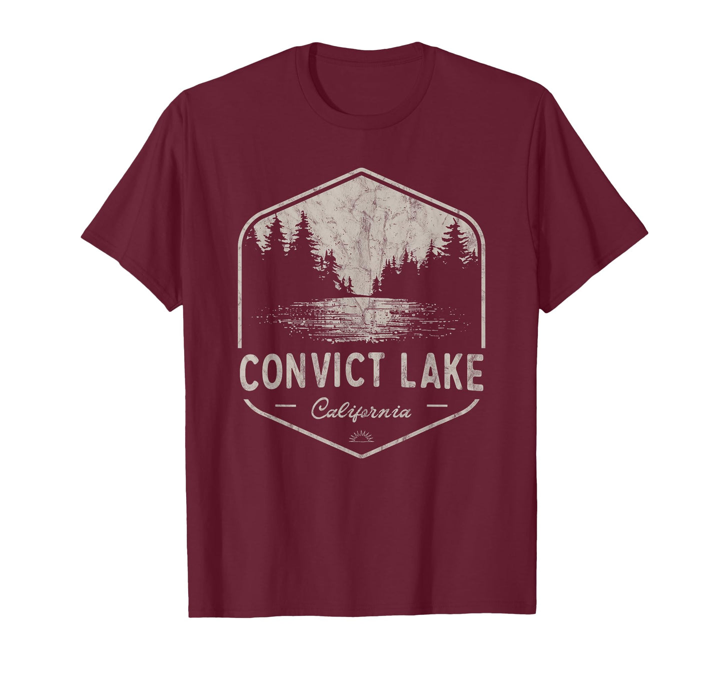 Convict Lake California Outdoors Vintage T-Shirt