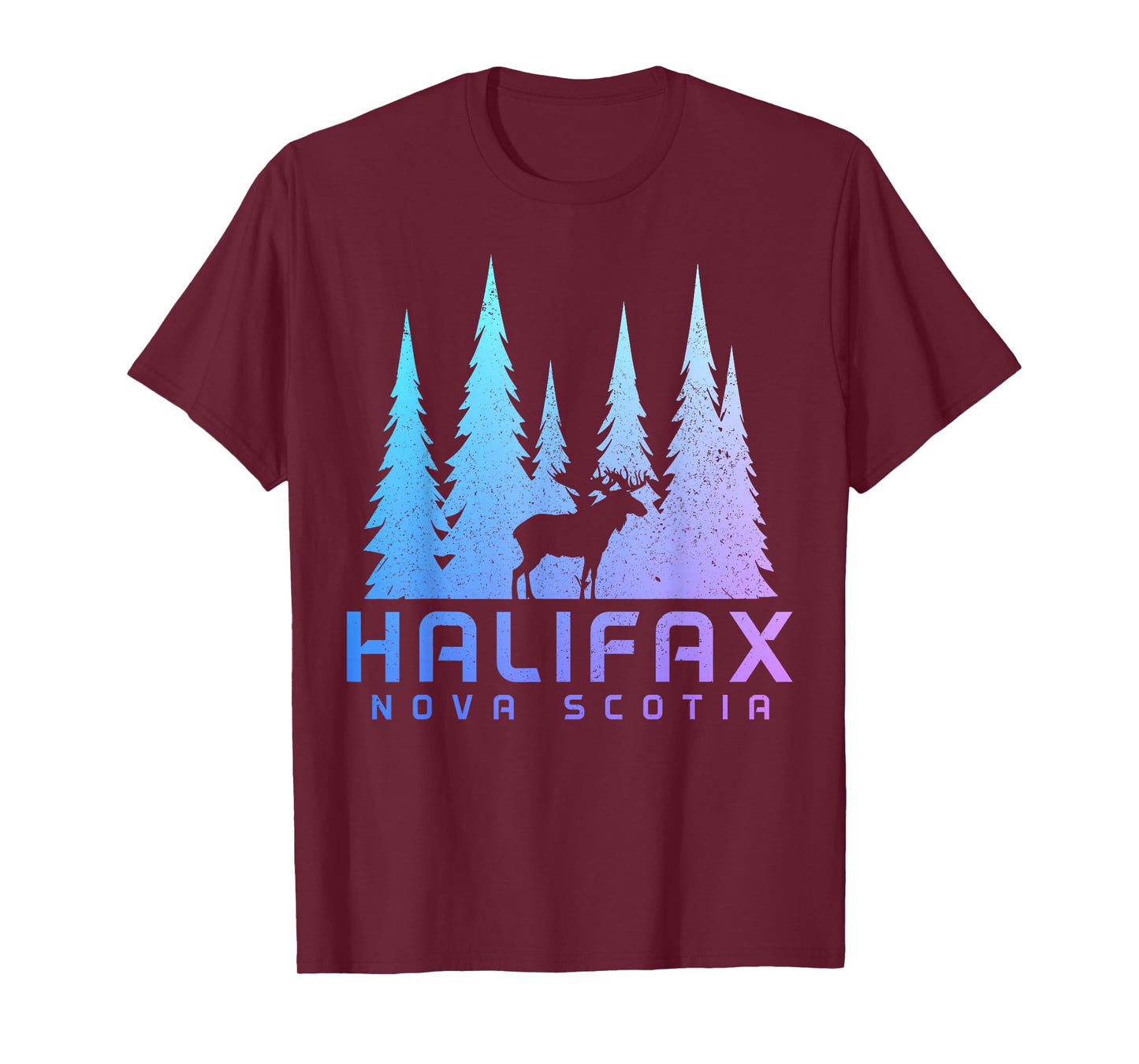 Halifax Nova Scotia Moose Nature Lover T-Shirt