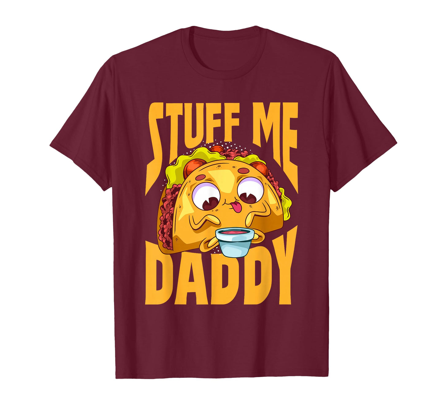 Cute Taco Humor Design T-Shirt