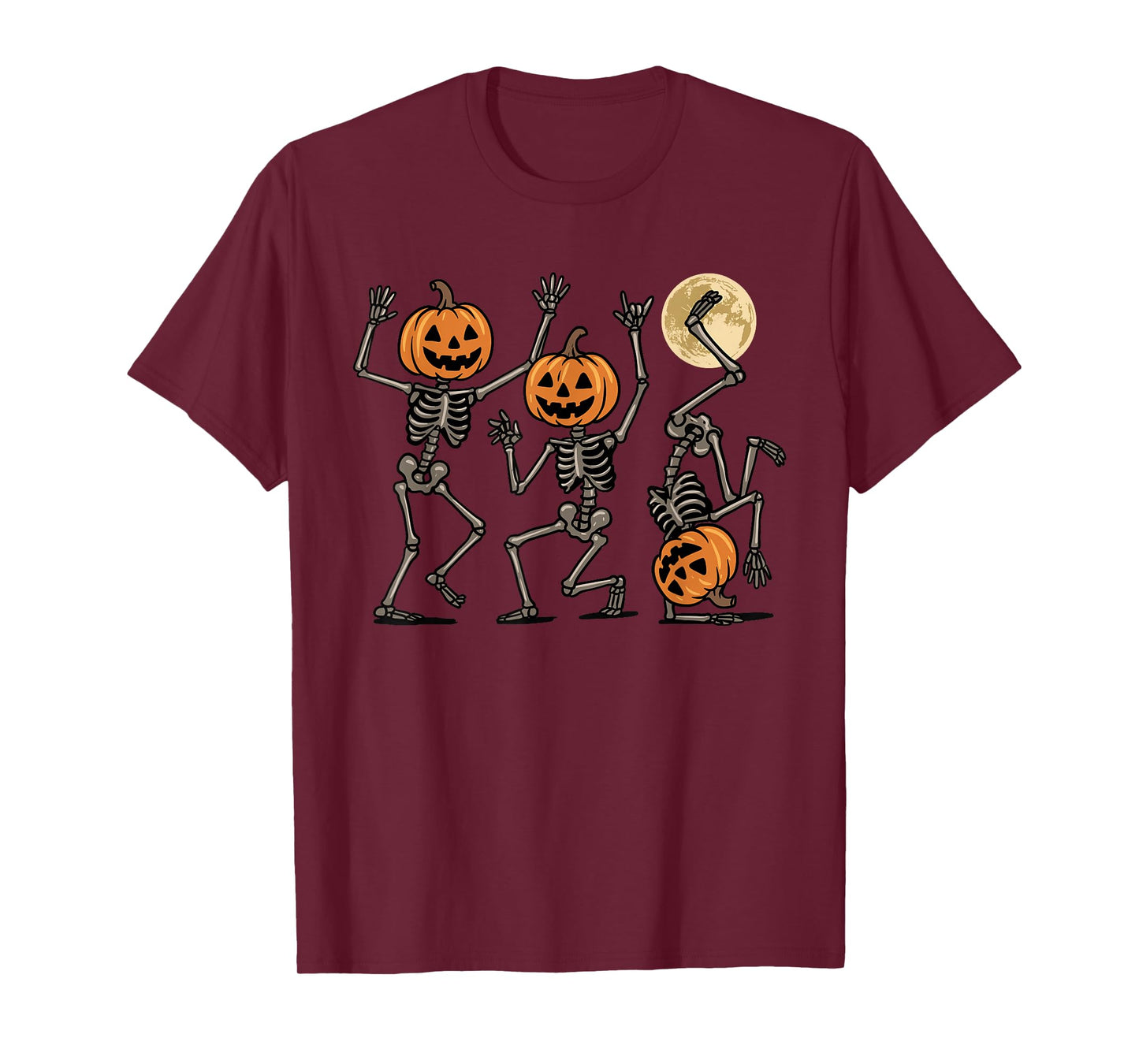 Dancing Skeletons Halloween Spooky Dance of The Dead Macabre T-Shirt