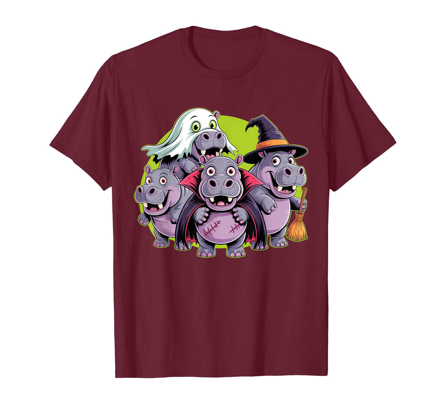 Cute Hippo Halloween Costume for Boys & Girls T-Shirt