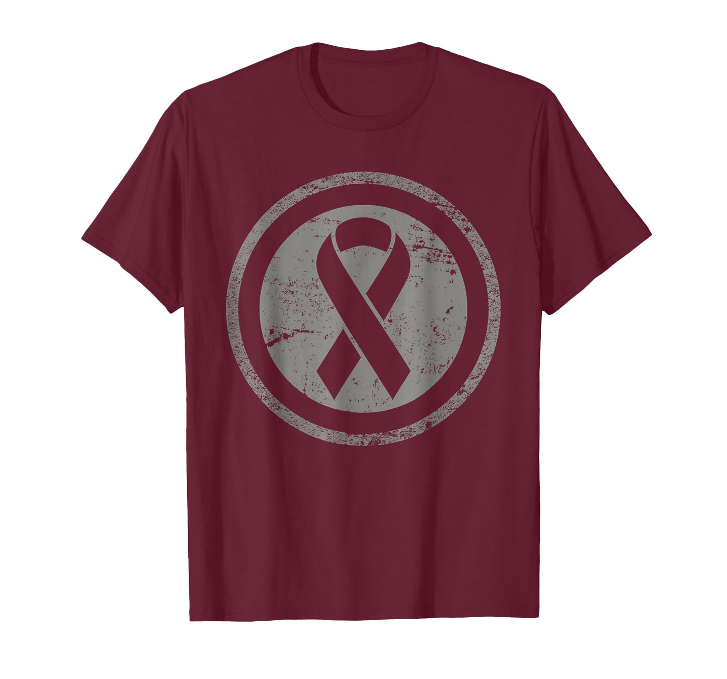 Childhood Cancer Awareness Gold Vintage Yellow Tee Ribbon T-Shirt