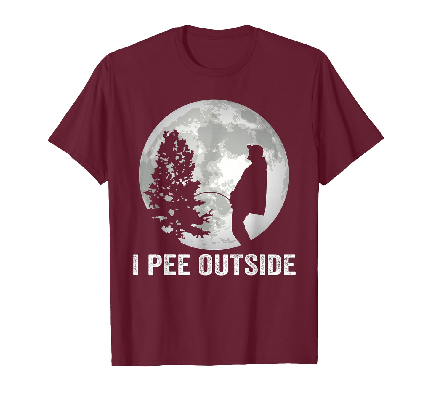 I Pee Outside Funny Camping I Love Peeing Outside for Men T-Shirt