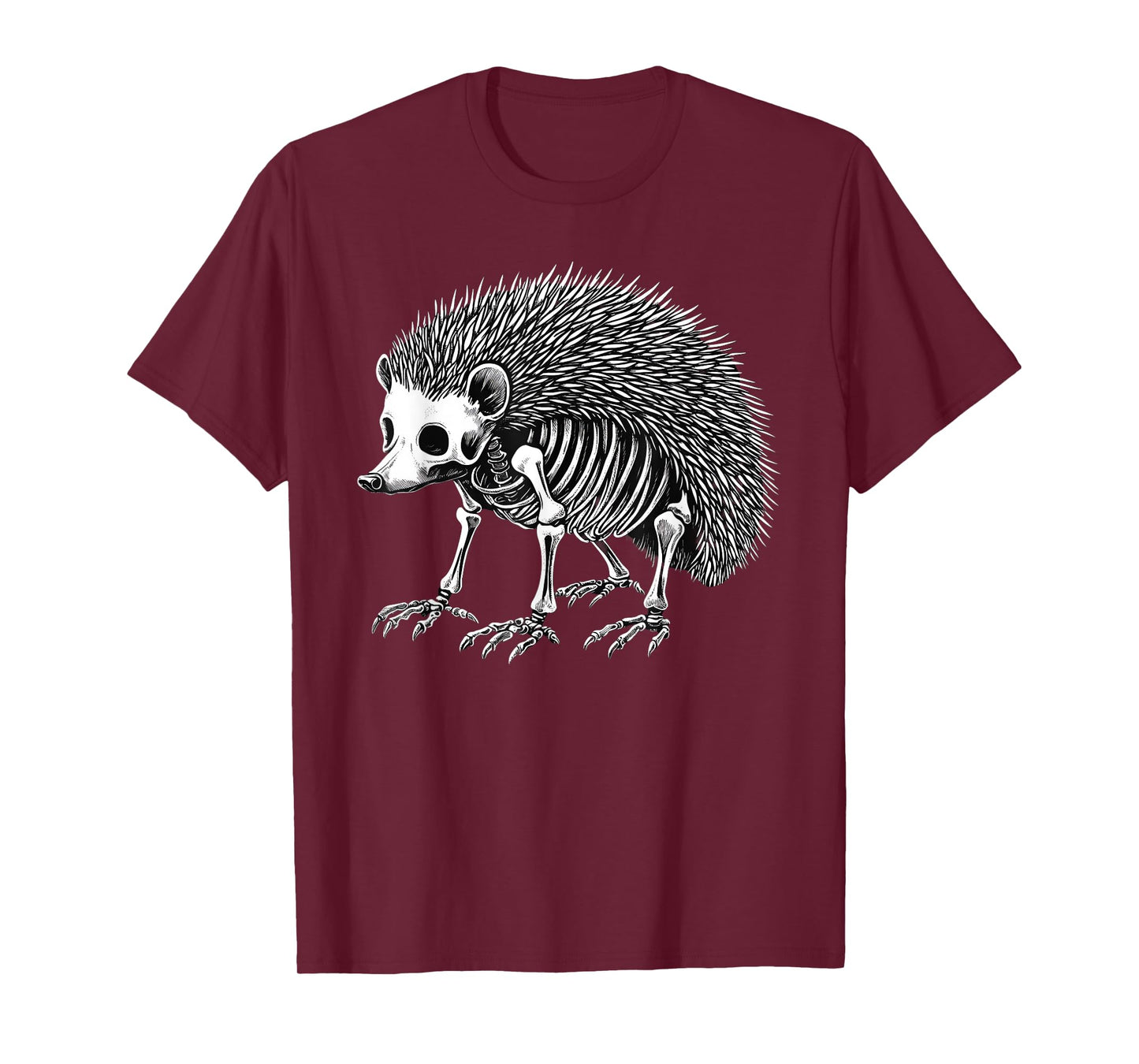 Hedgehog Skeleton Halloween T-Shirt