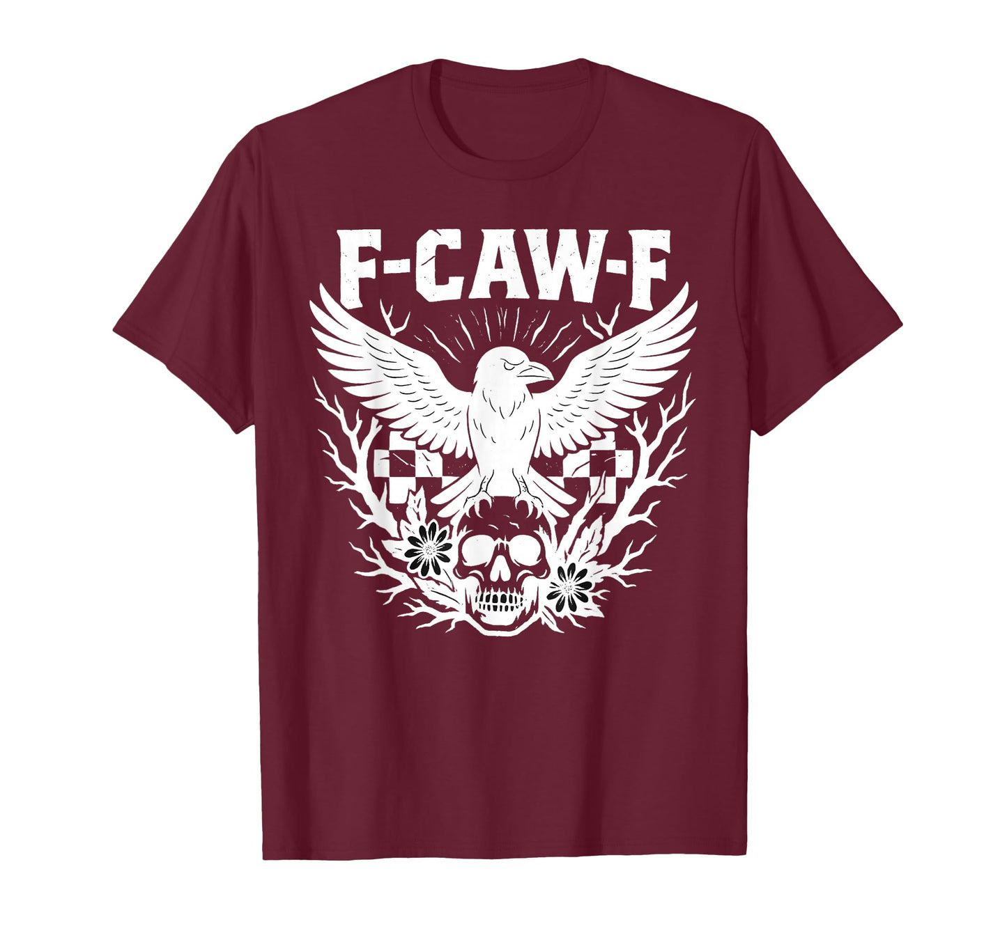 Halloween F Caw F Funny Trending Design T-Shirt