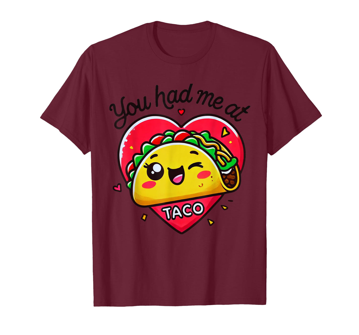 Cute Taco Pun – Kawaii Food Design T-Shirt