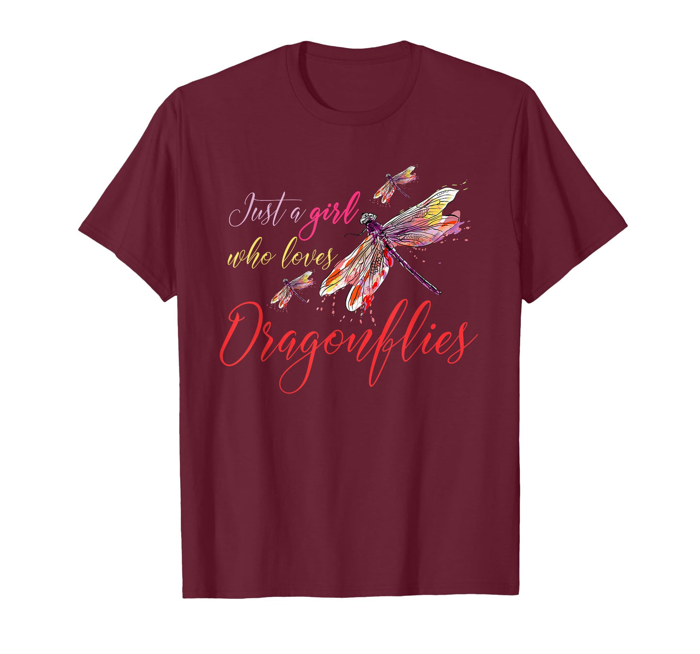 Dragonflies Animals Women Gift Idea Dragonfly T-Shirt