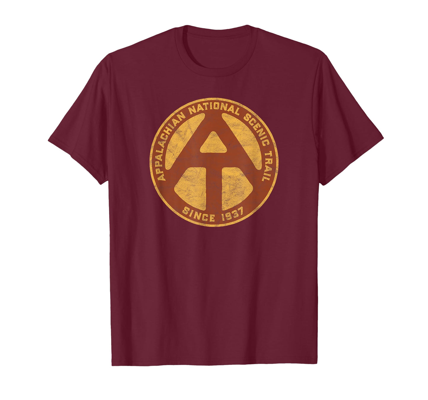 Appalachian Trail Marker Retro National Scenic Trail T-Shirt