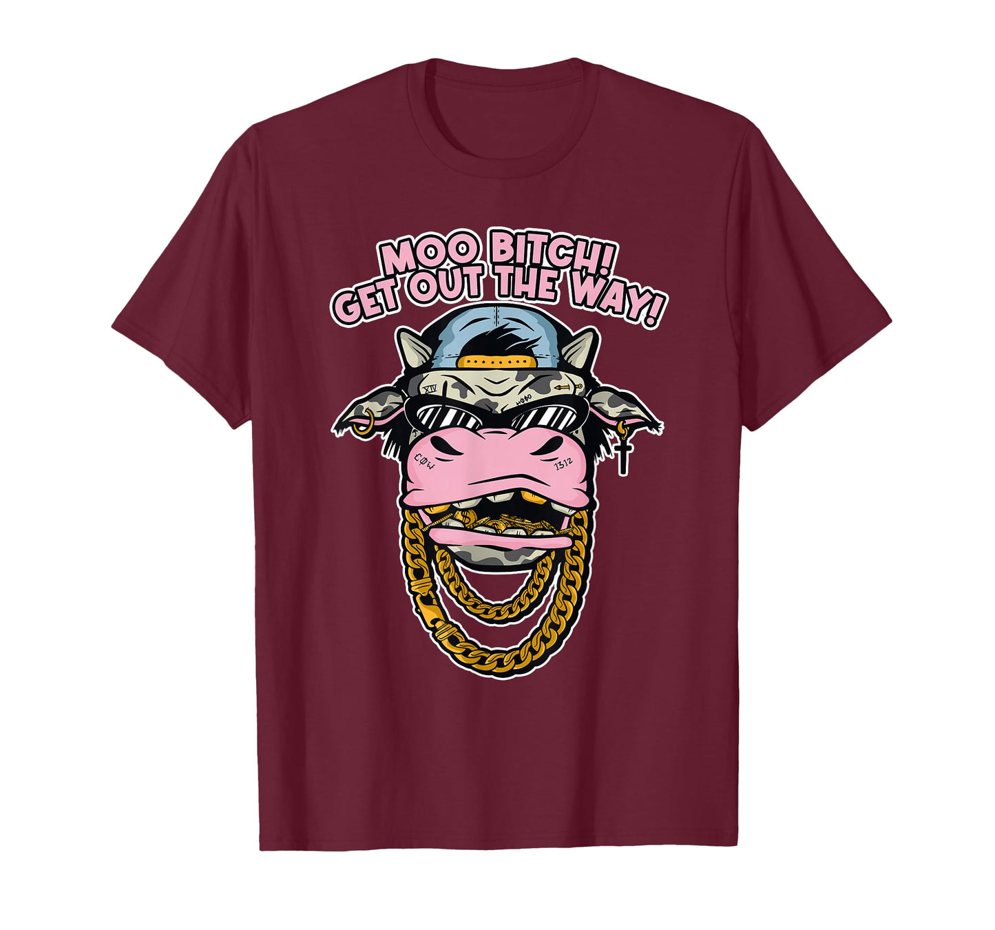 Moo Bitch! Get Out The Way! Cow Farmer Hay T-Shirt