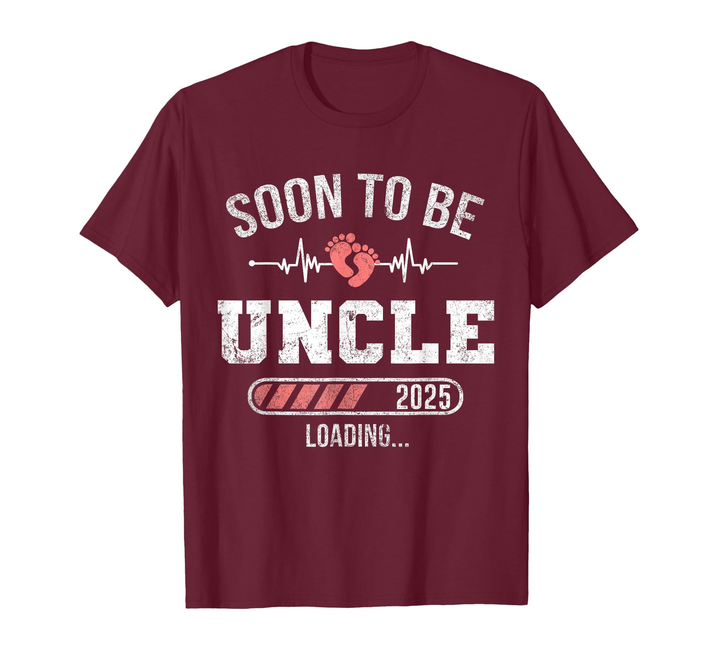 Soon To Be Uncle 2025 Loading For Pregnancy Announcement T-Shirt