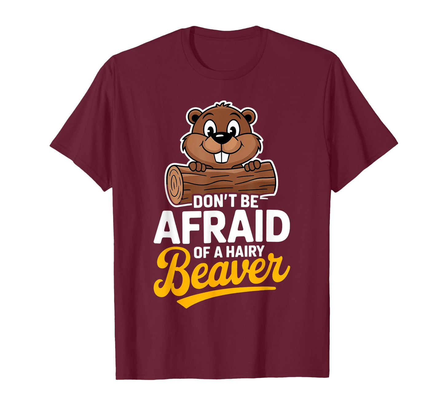 Hairy Beaver Animal Beaver Lovers Nature Beaver T-Shirt