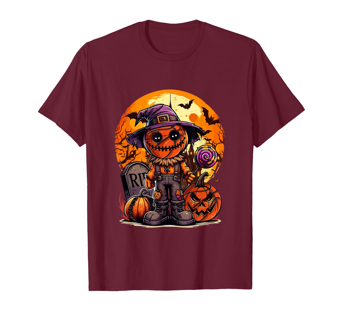 Horror Basketball Balls Costume Halloween Player Fan Family T-Shirt