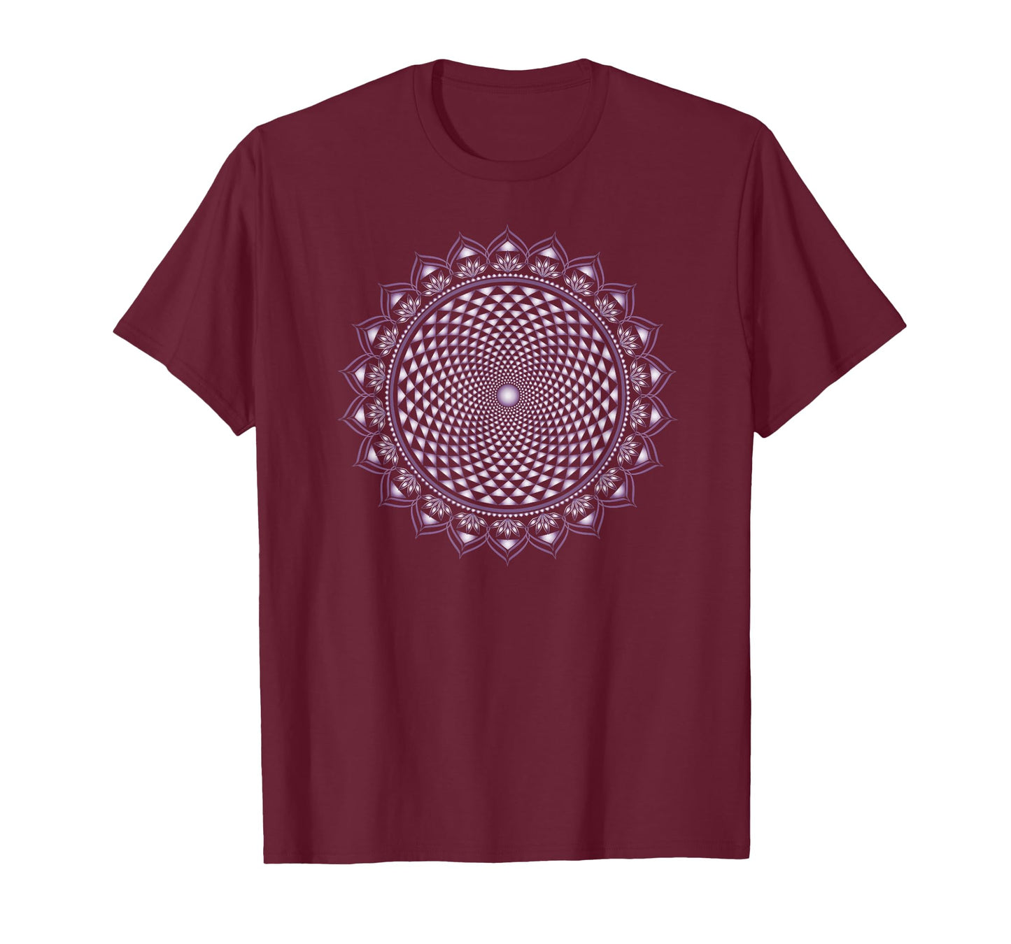 Crown chakra, lotus flower, meditation symbol, enlightenment T-Shirt