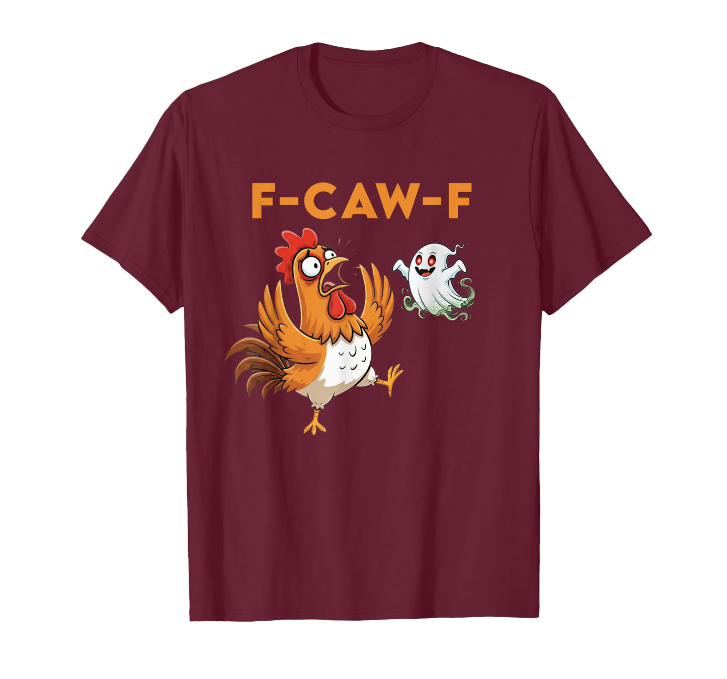 f caw f Chicken Shirt Funny Halloween Costume 2025 T-Shirt