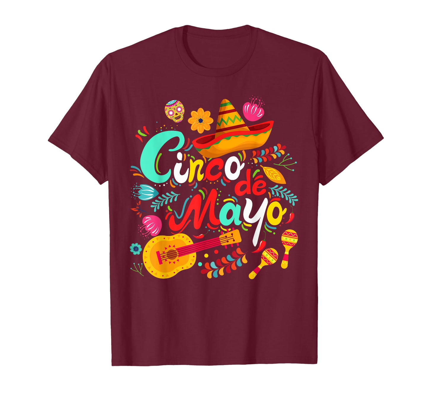 Cinco De Mayo Shirt Mexican Fiesta 5 De Mayo Women Men Girls T-Shirt