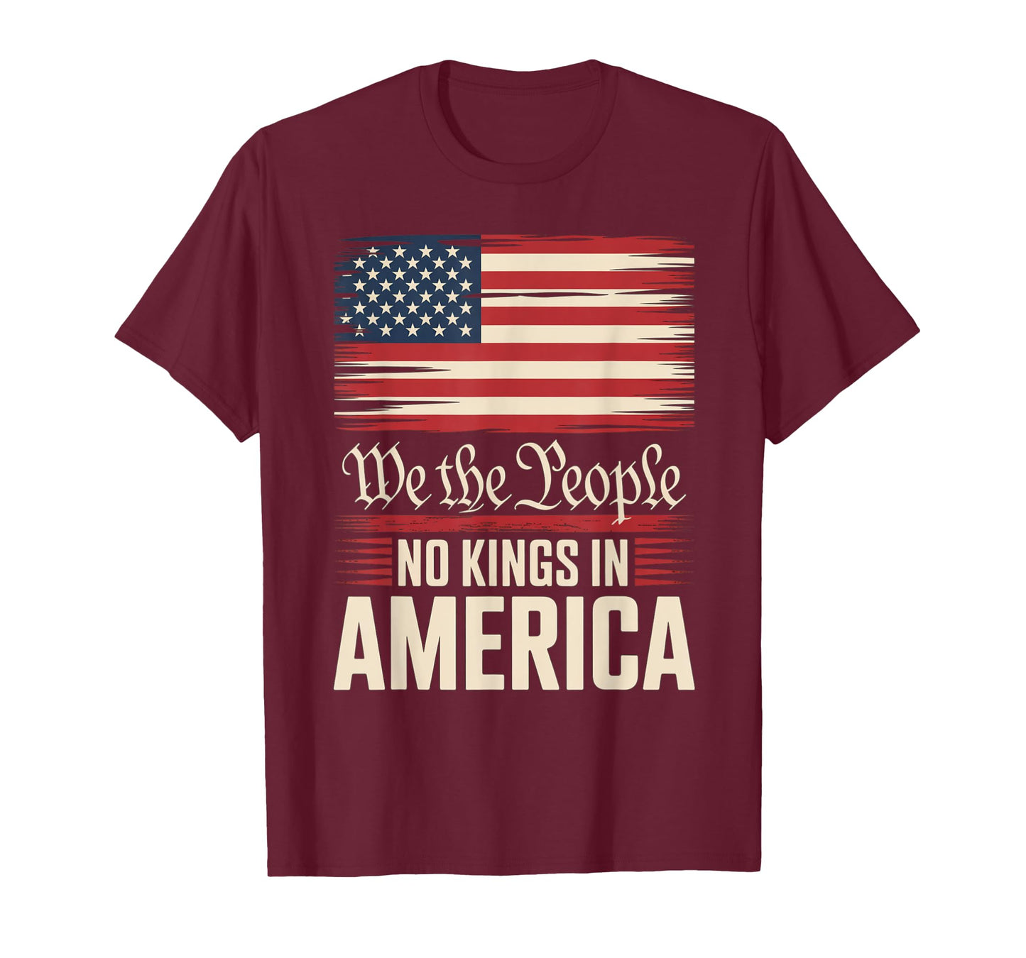 No Kings In America, Democracy, We The People T-Shirt