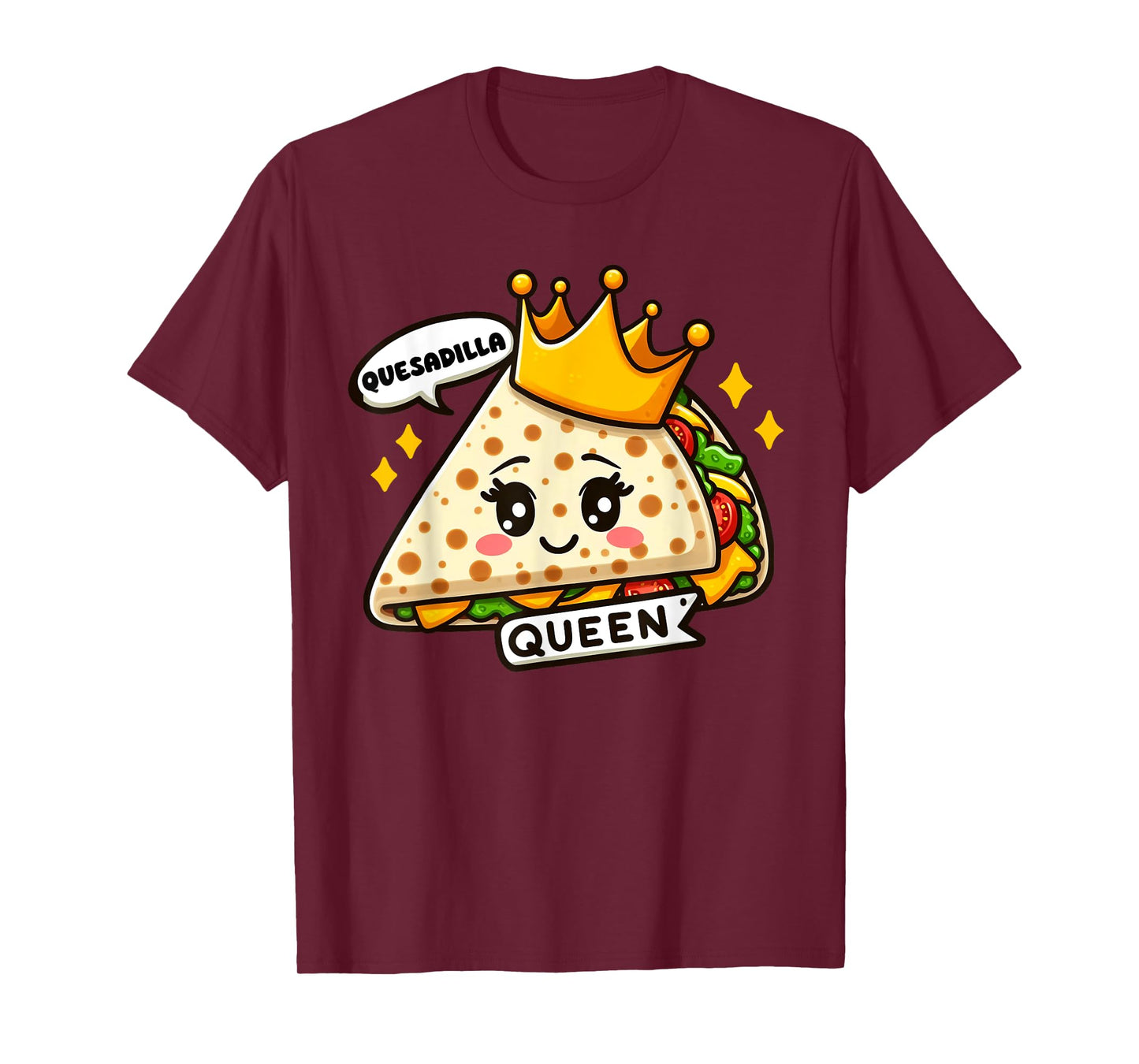 Quesadilla Queen Cinco De Mayo Kids Girls Women T-Shirt