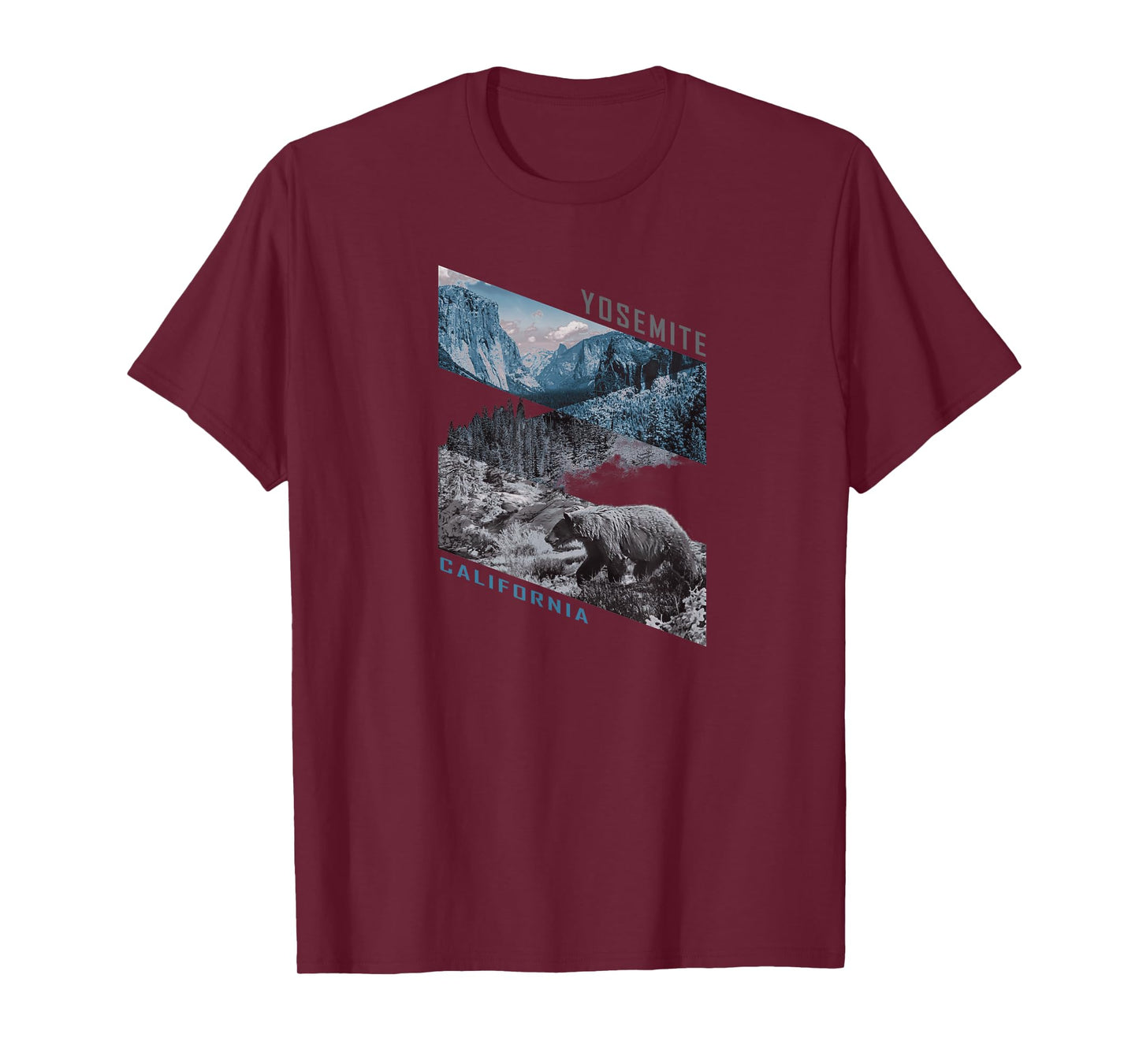 Yosemite National Park Bear Trail Graphic T-Shirt