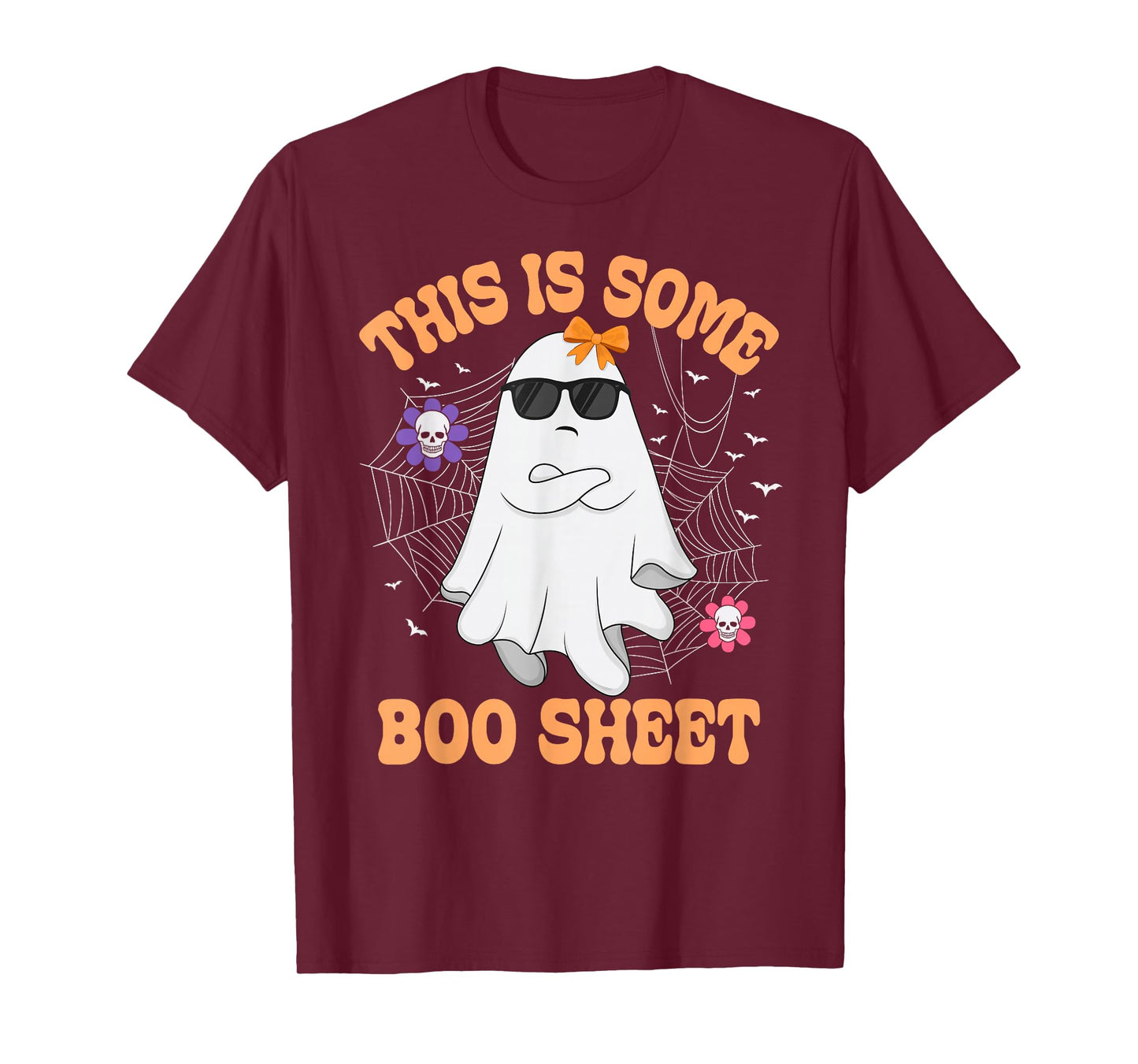 This is Some Boo Sheet Angry Ghost Halloween Men Women T-Shirt
