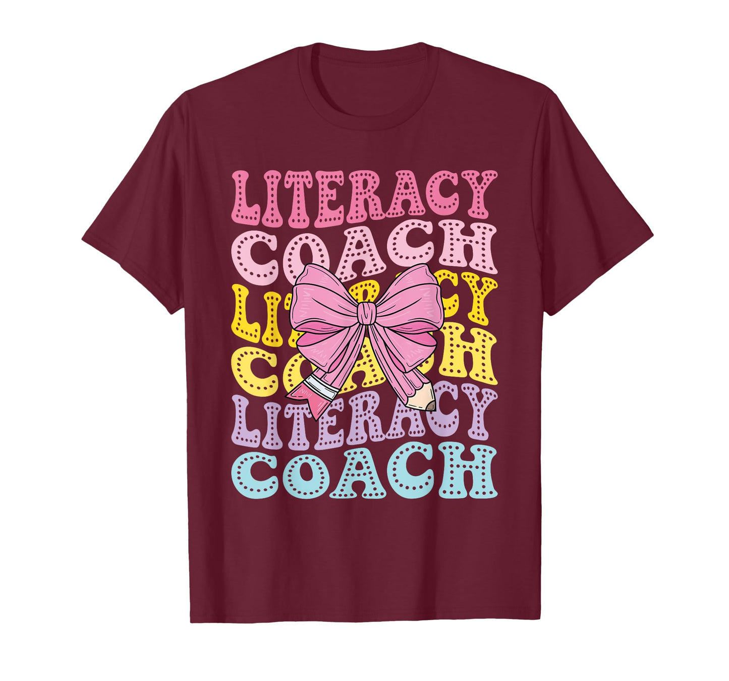 Literacy Coach Reading Specialist Facilitator Lead Teacher T-Shirt