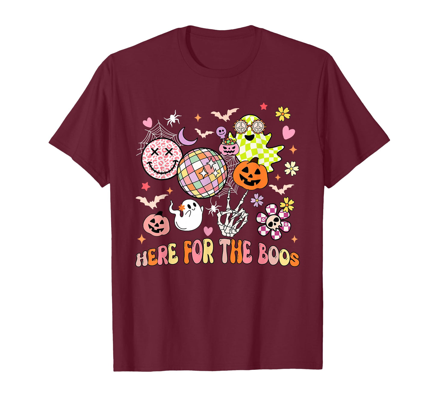 Here for The Boos Halloween Party T-Shirt