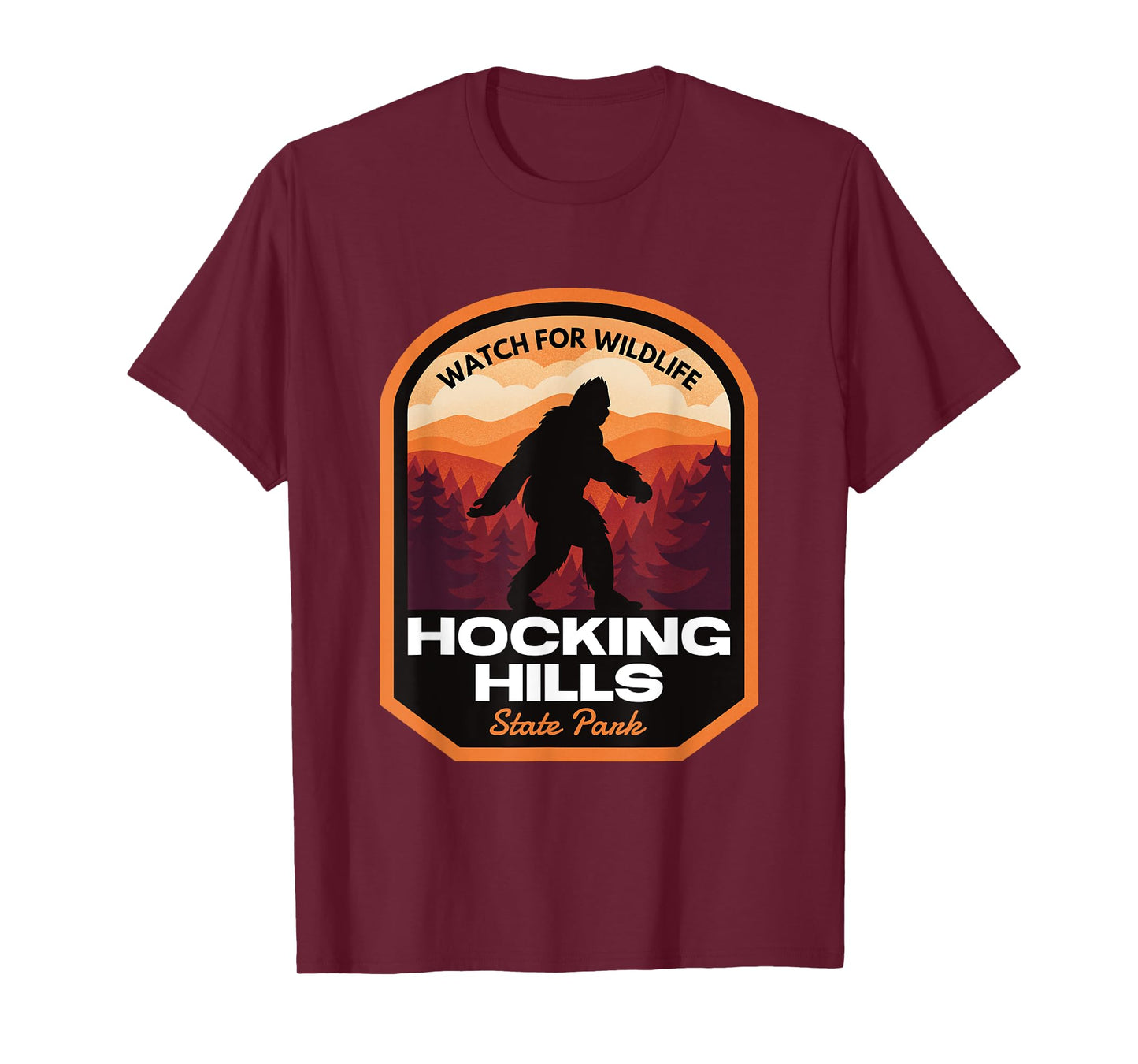 Hocking Hills State Park Bigfoot T-Shirt