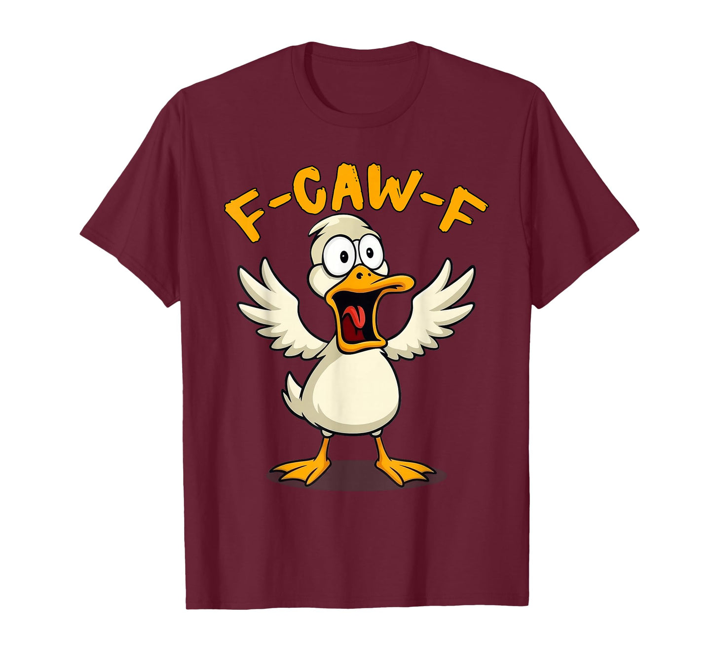 F-Caw-F Duck FCAWF Duck Funny Duck Meme T-Shirt