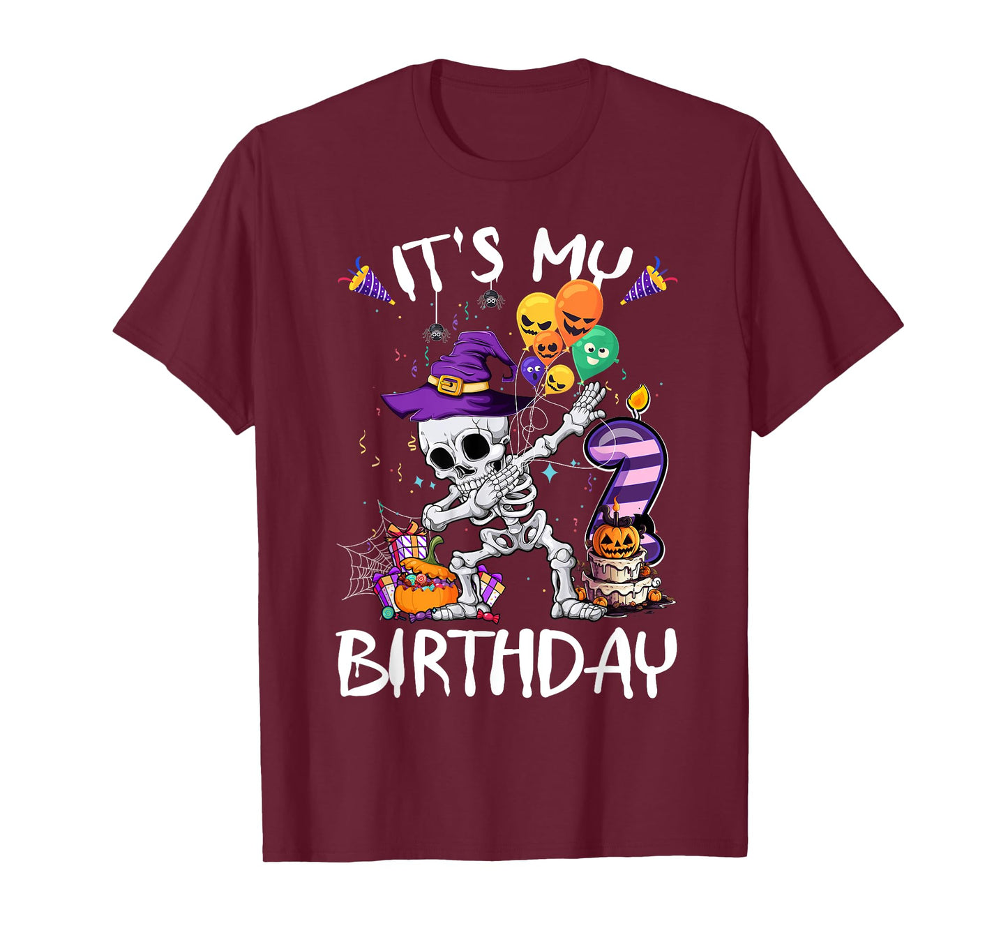 It's My 2nd Birthday Skeleton Lover 2 Year Old Boys Girls T-Shirt
