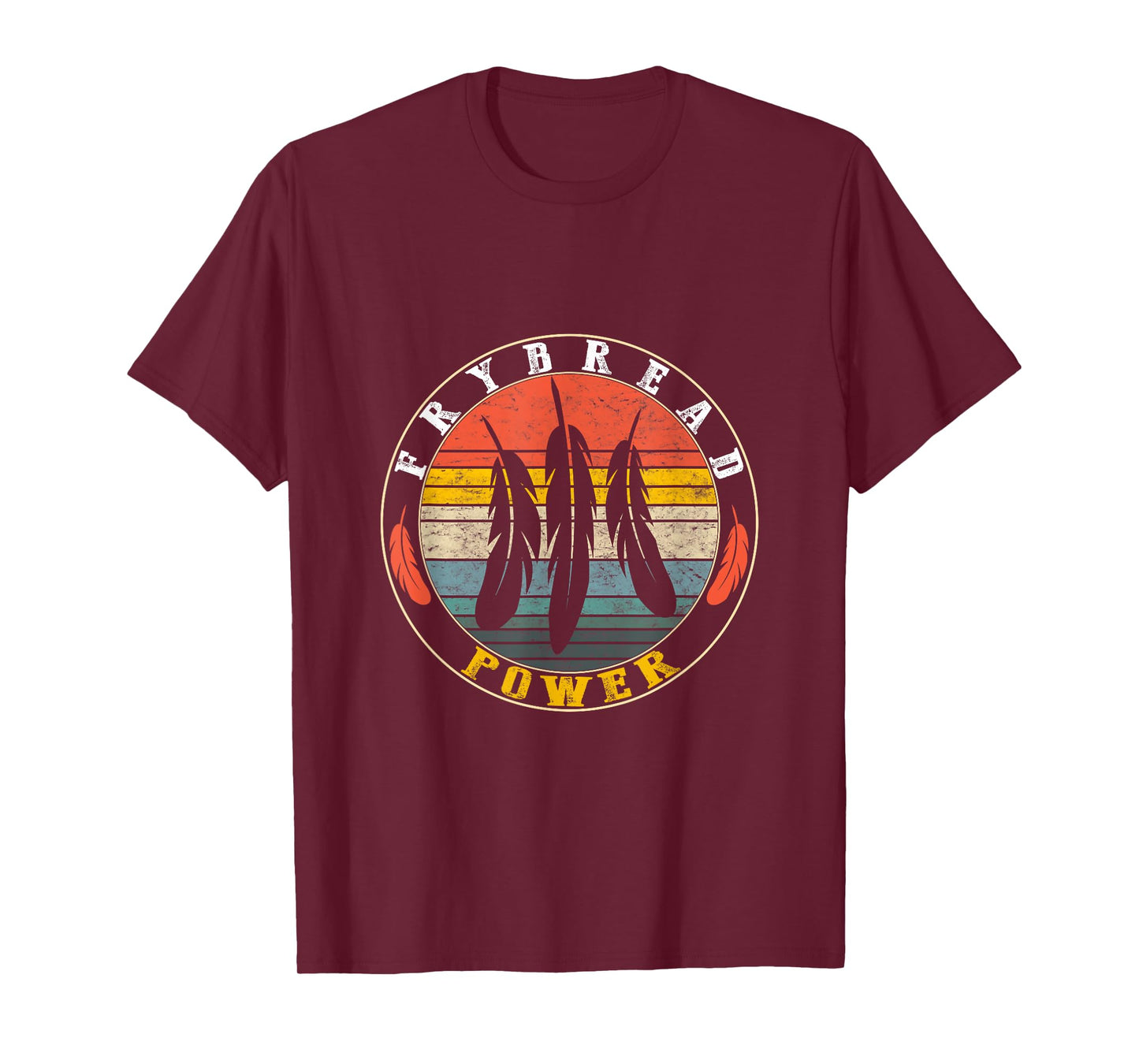 Frybread Power Food Lover Native American Indian Foodie Taco T-Shirt
