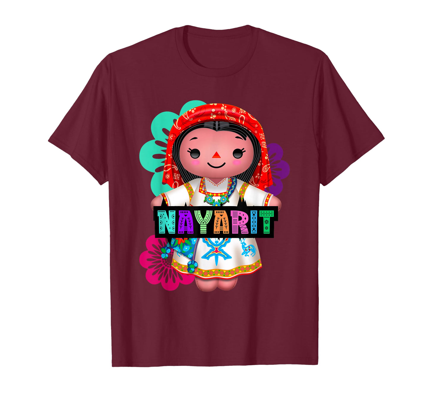 Tepic Nayarit Muñeca Lelé Mexican Handmade Doll Mexico T-Shirt