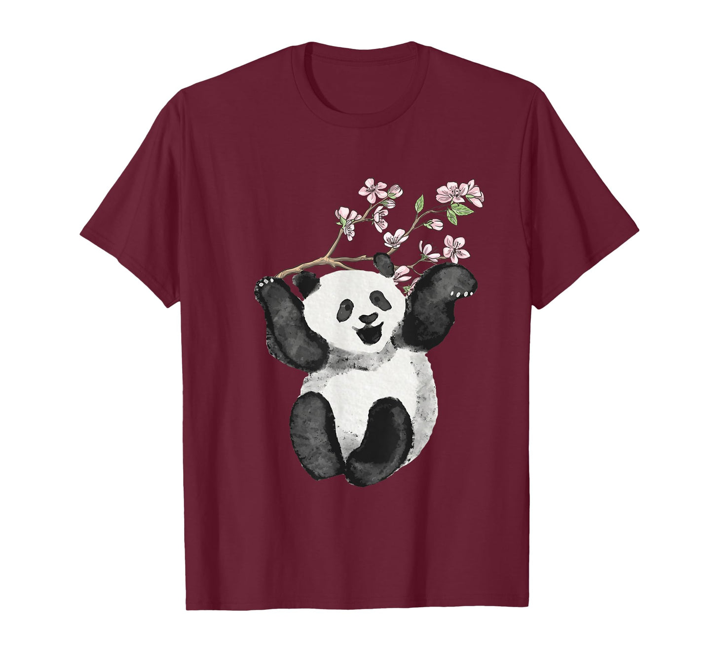 Cherry Blossom Tree Panda Japanese Cherry Tree Cherry Blossom T-Shirt