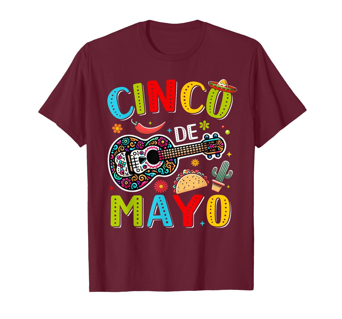 Cinco de Mayo Fiesta Mexican Party 5 De Mayo Men Women T-Shirt