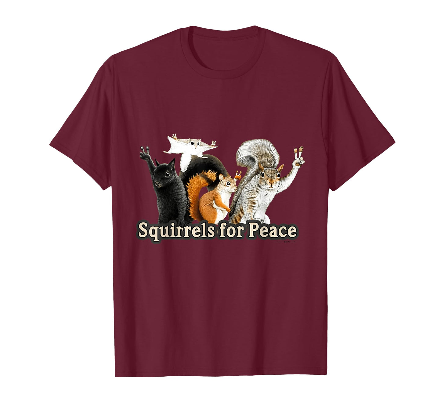 Squirrels For Peace T-Shirt