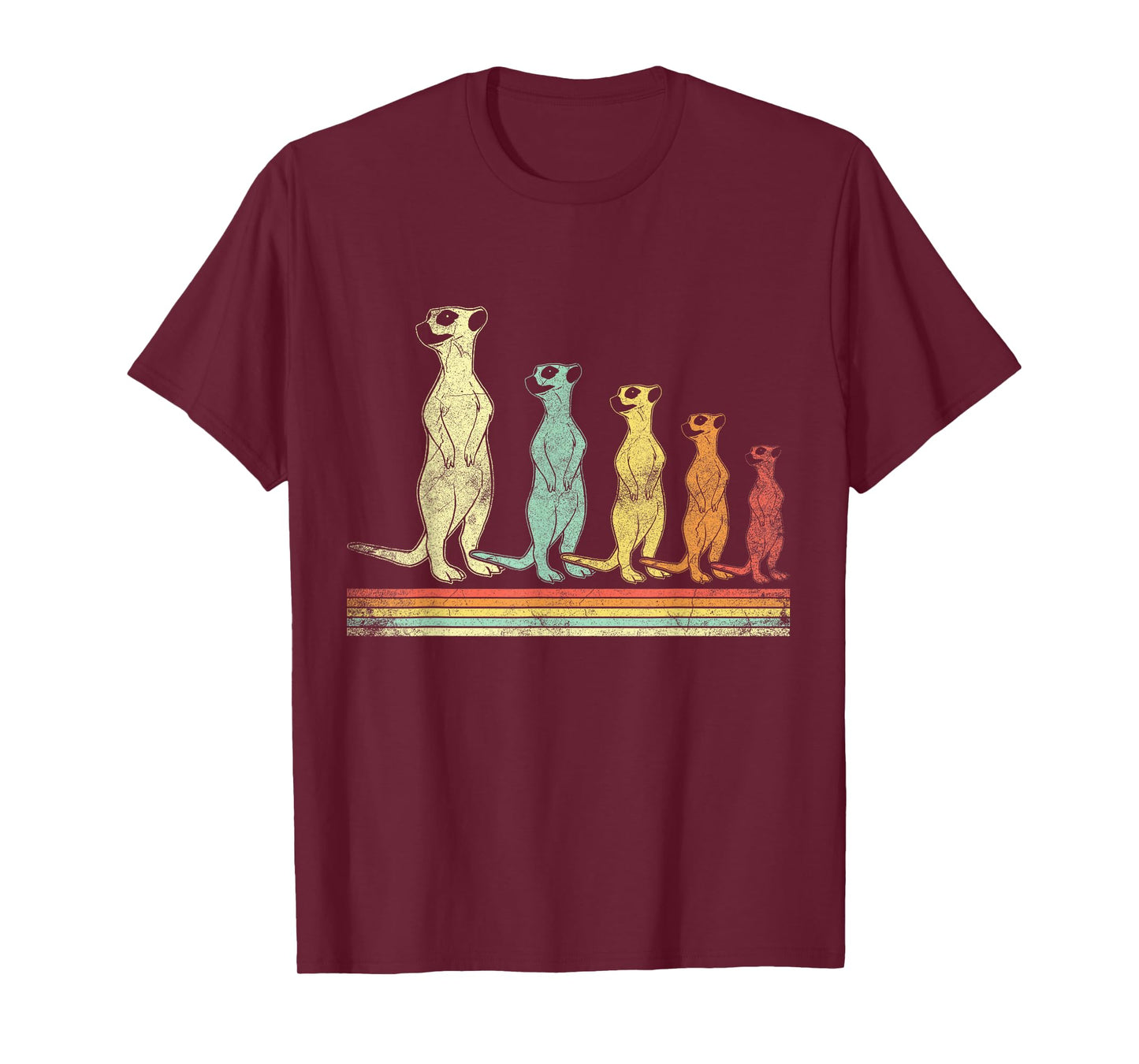 Retro Meerkat T-Shirt