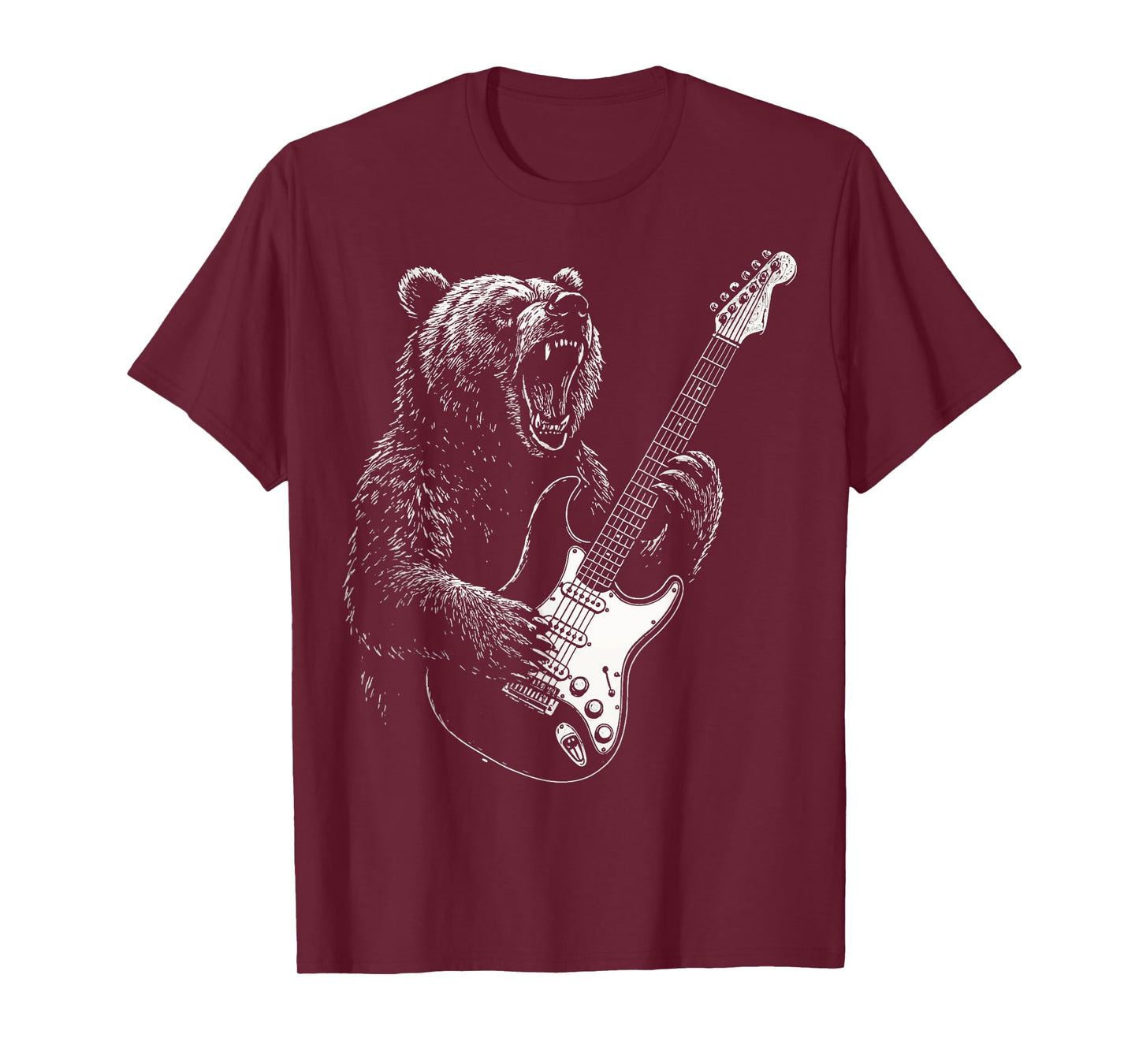 Bear Playing Guitar T-Shirt