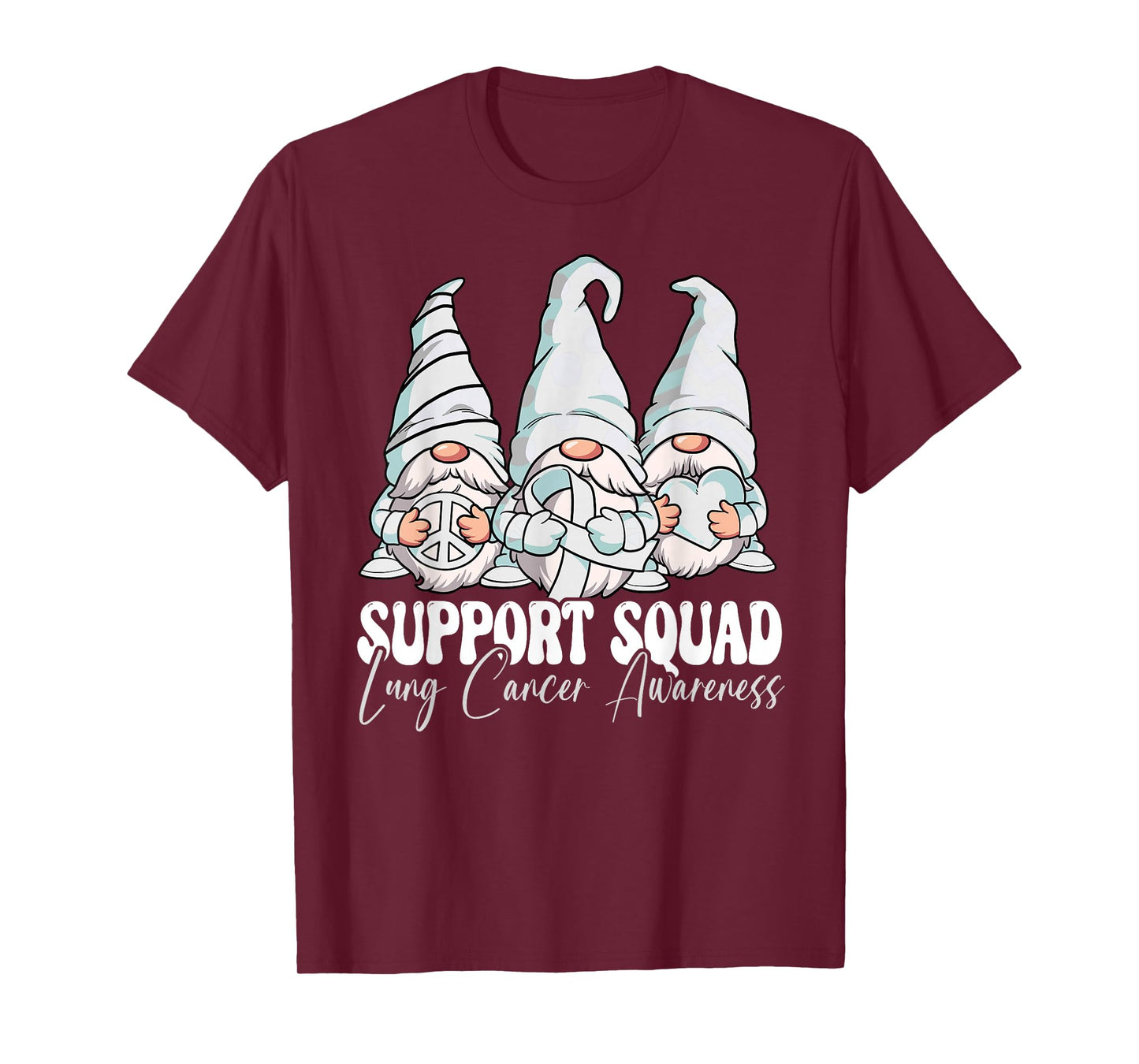 Support Squad Lung Cancer Awareness Month T-Shirt