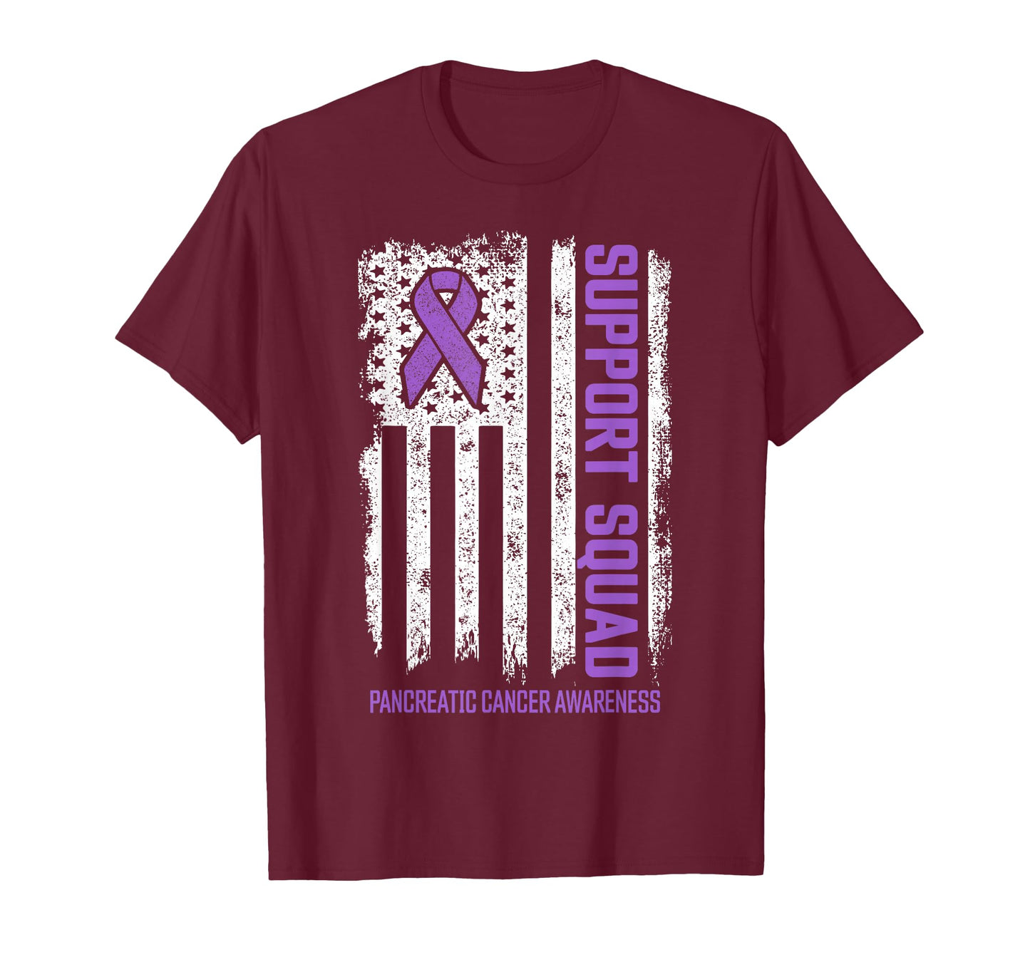 Pancreatic Cancer Support Squad Pancreatic Cancer Awareness T-Shirt
