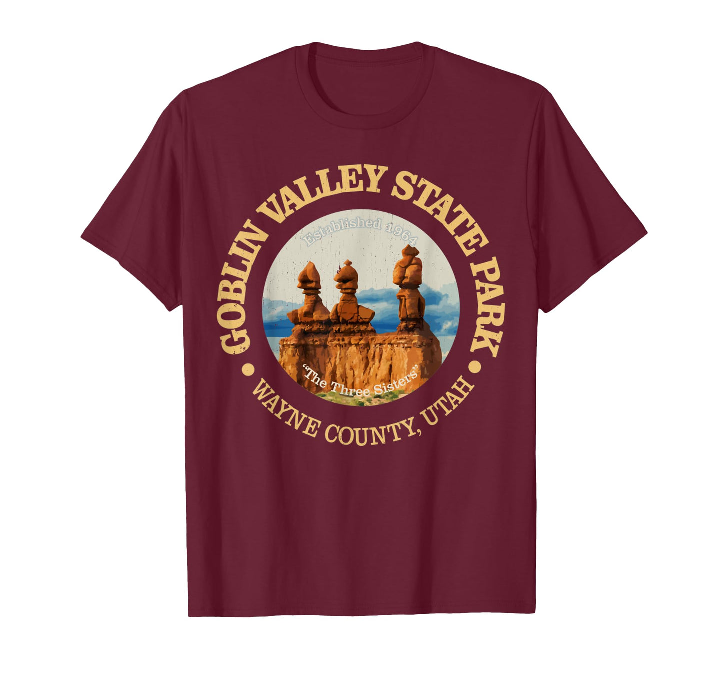 Goblin Valley State Park, Utah Vintage Natural Wonders T-Shirt