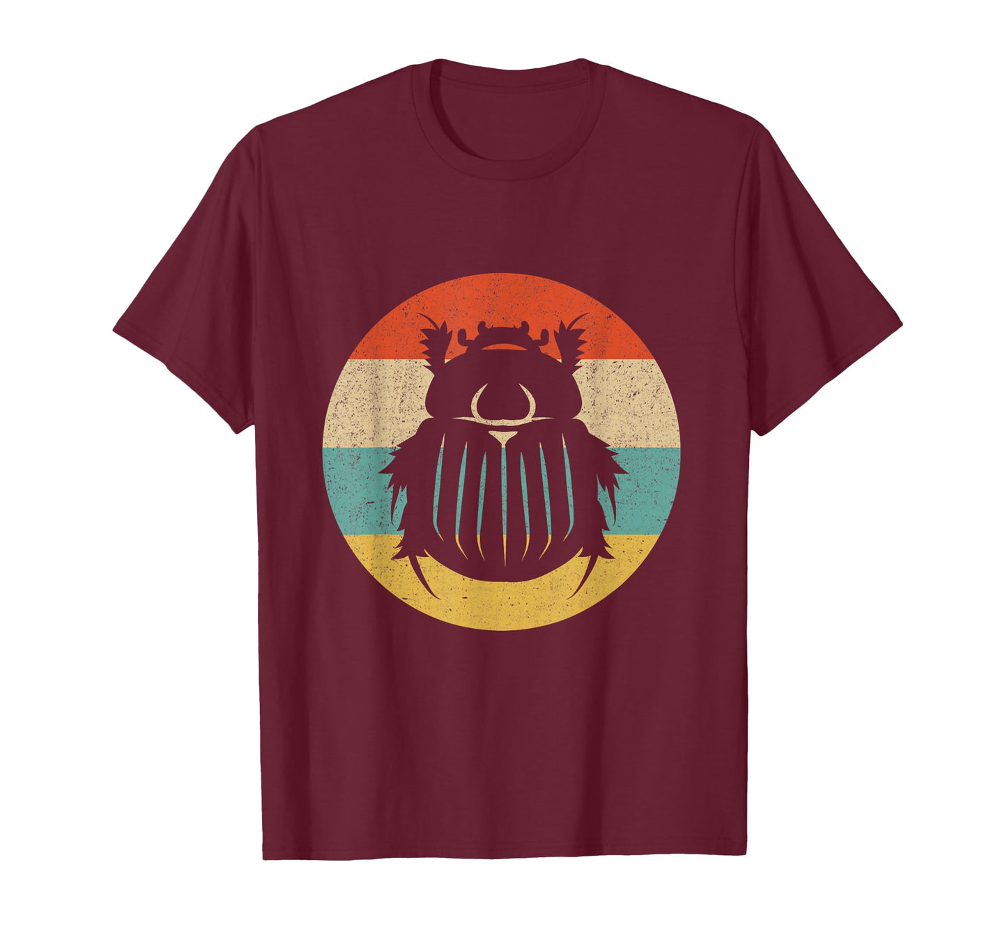 Dung Beetle Entomology Bug Retro Insect Entomologist T-Shirt