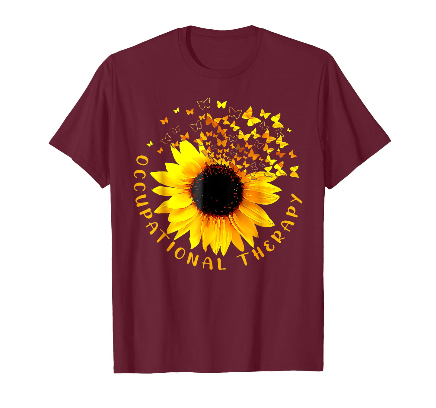 Occupational Therapy Sunflower OT Therapist Assistant T-Shirt