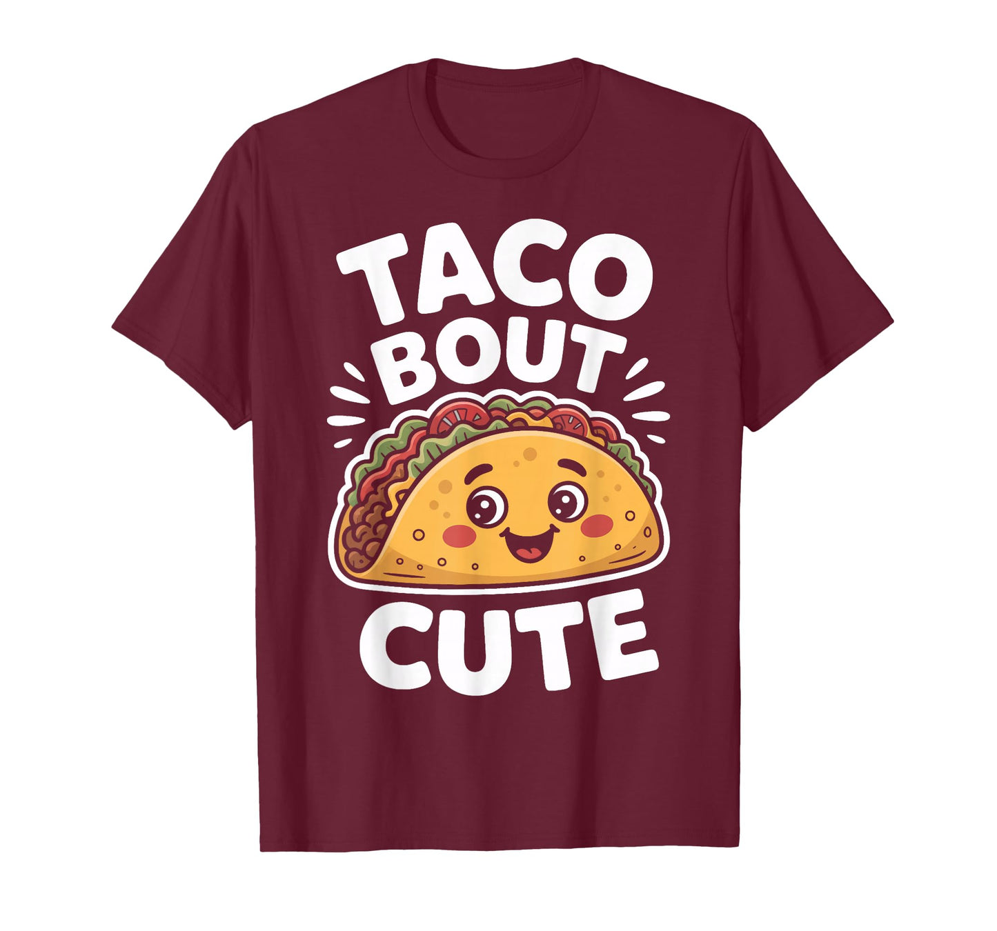 Taco Bout Cute Kawaii Taco for Food Enthusiasts T-Shirt