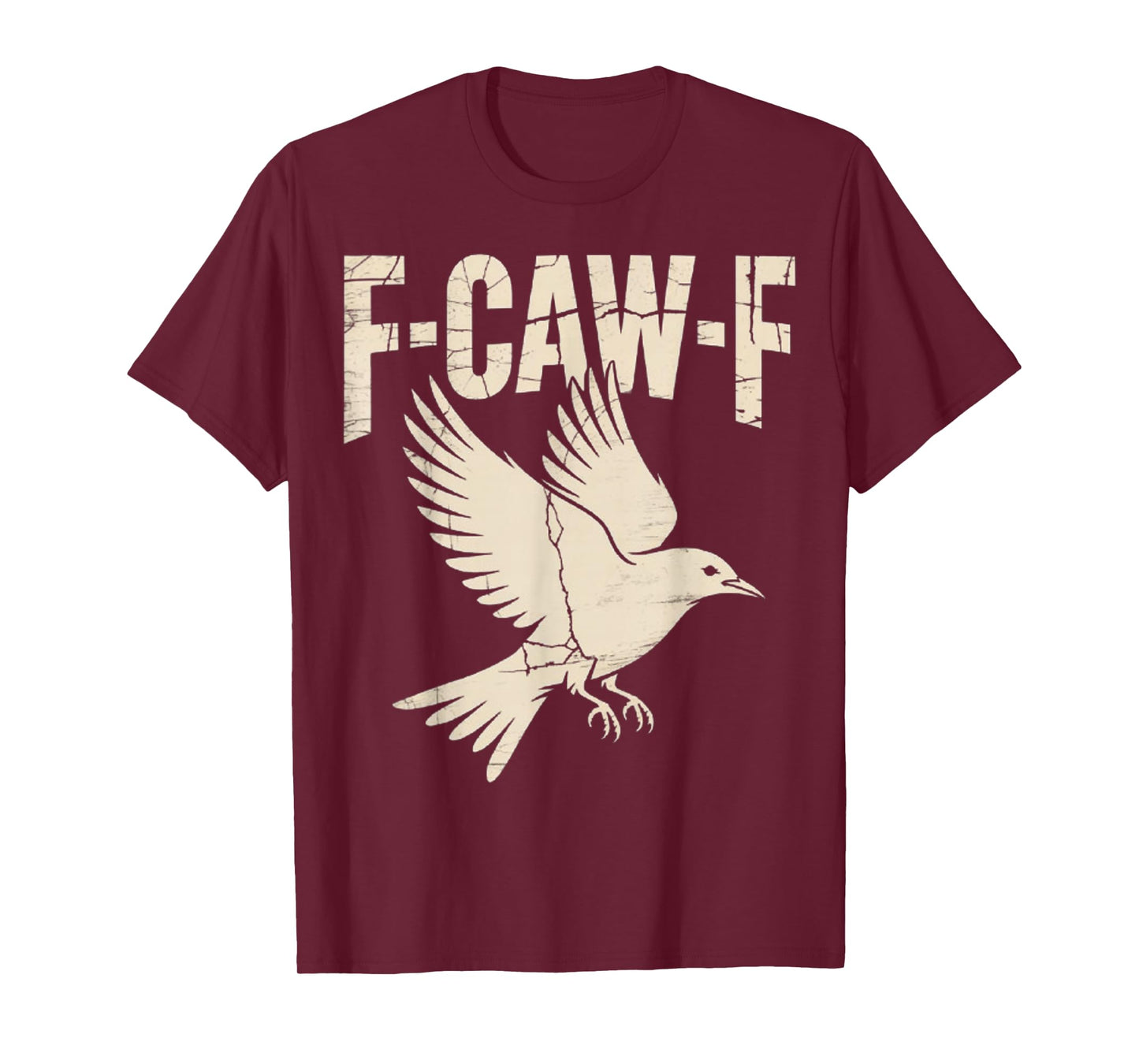 F-Caw-F Funny Flying Bird T-Shirt
