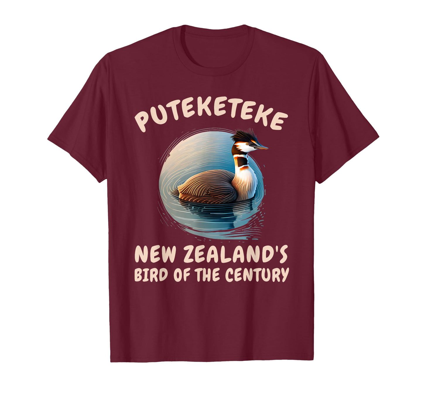 The Puteketeke New Zealand's Bird of the Century men & women T-Shirt