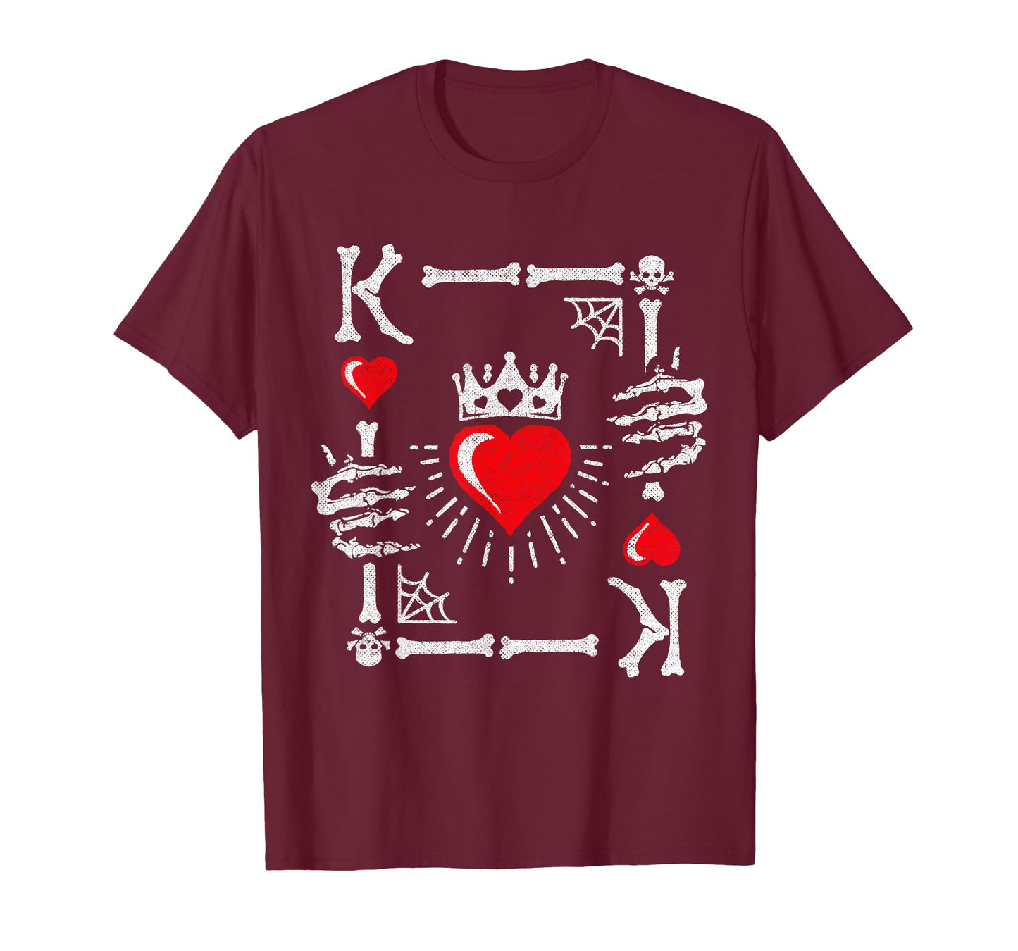 King of Hearts Card Costume - Halloween King of Hearts T-Shirt
