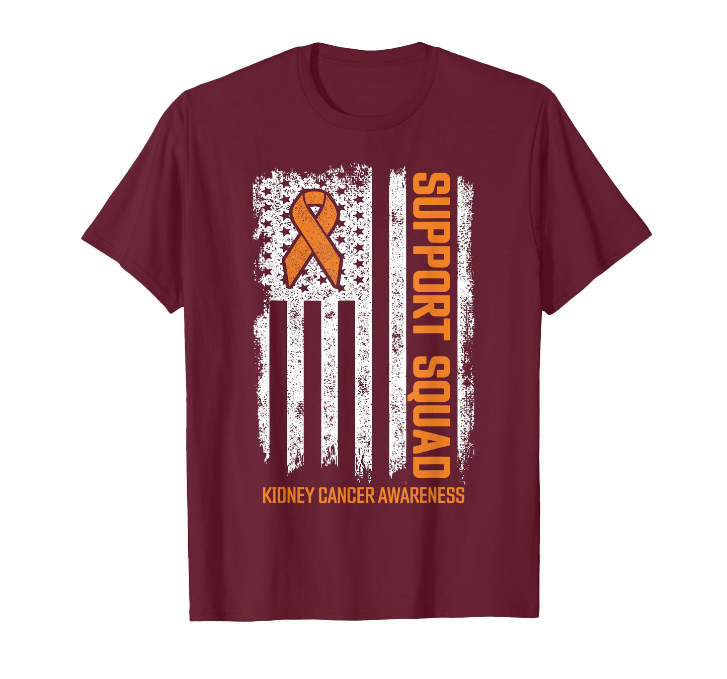 Kidney Cancer Support Squad Family Kidney Cancer Awareness T-Shirt
