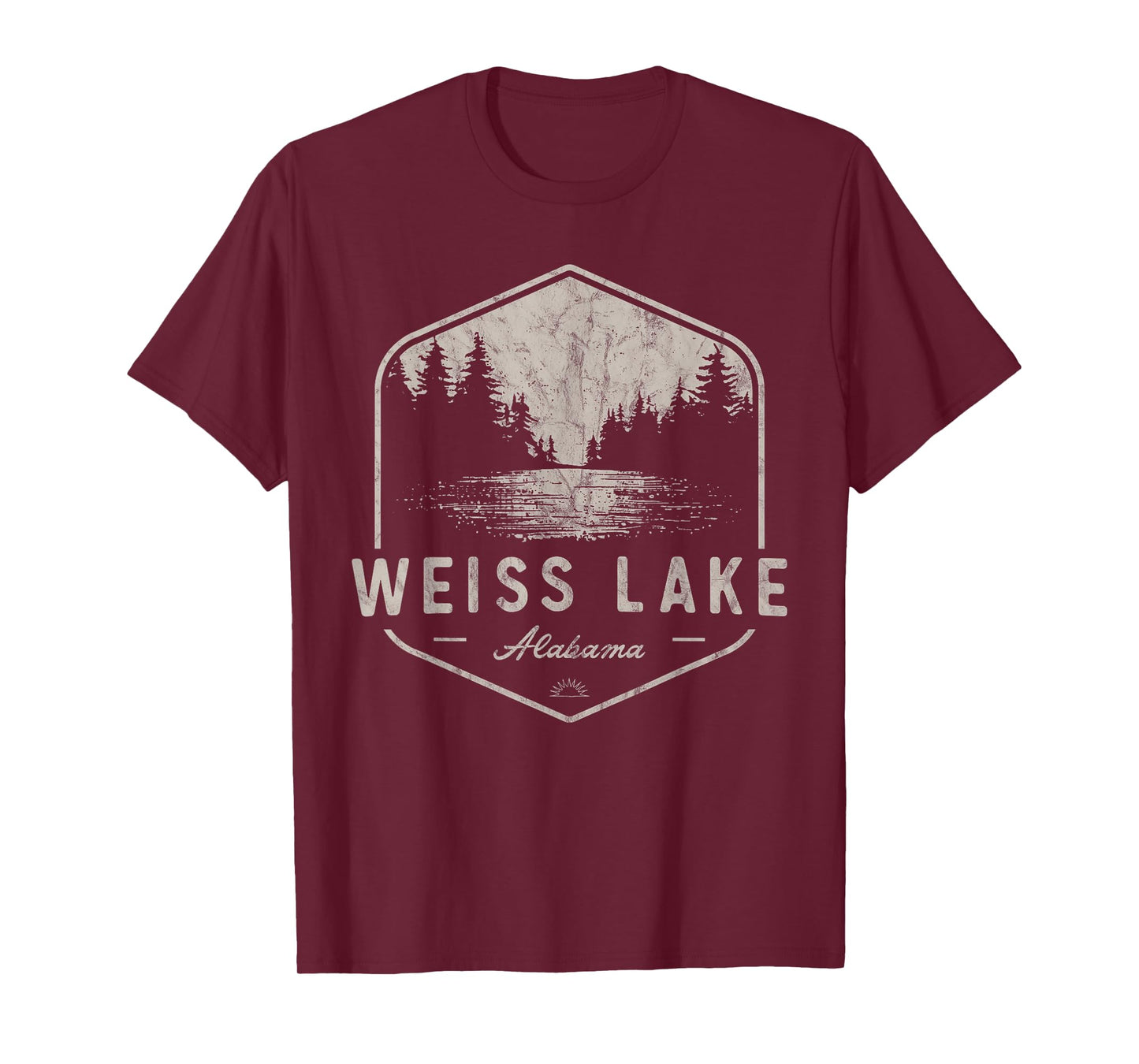 Weiss Lake Alabama Outdoors Vintage T-Shirt
